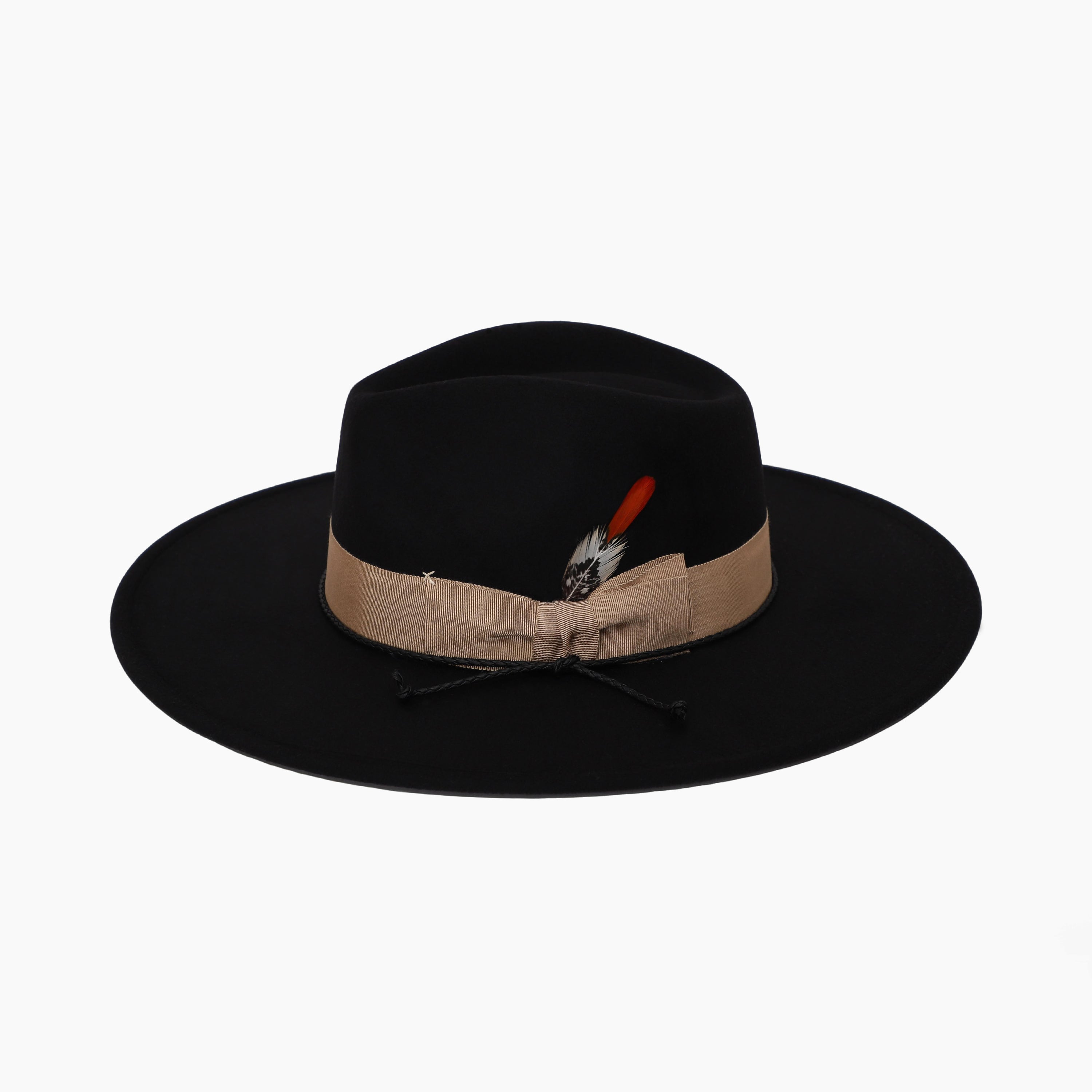 Wholesale Unisex Polyester Fedora Hat with  Flat Brim and UPF 50+ Sun Protection