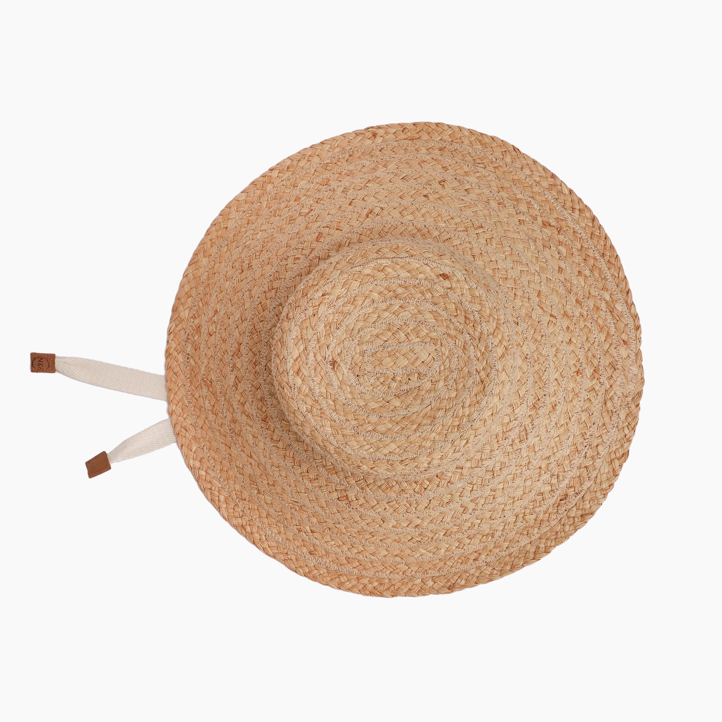 Wholesale Women's Raffia Sun Hat with Wide Brim and UPF 50+ Sun Protection