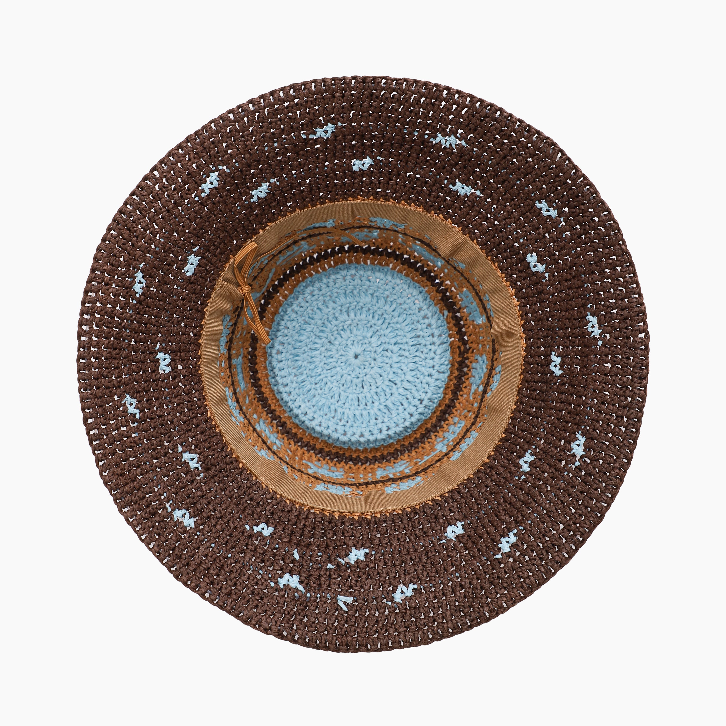 Wholesale Women's Paper Straw Sun Hat with Wide Brim and UPF 50+ Sun Protection