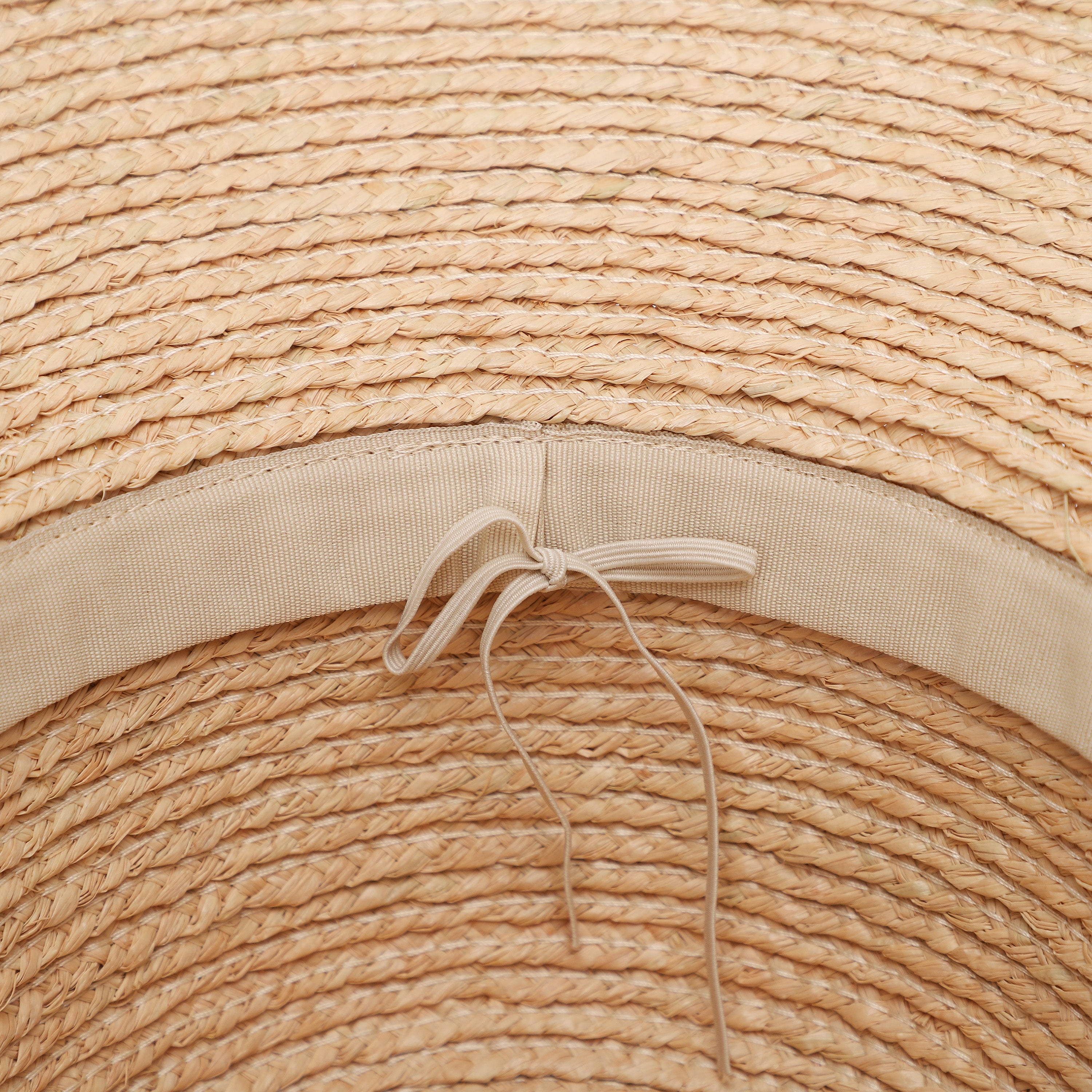 US Stock Wholesale Women's Raffia Bucket Hat with Wide Brim and UPF 50+ Sun Protection