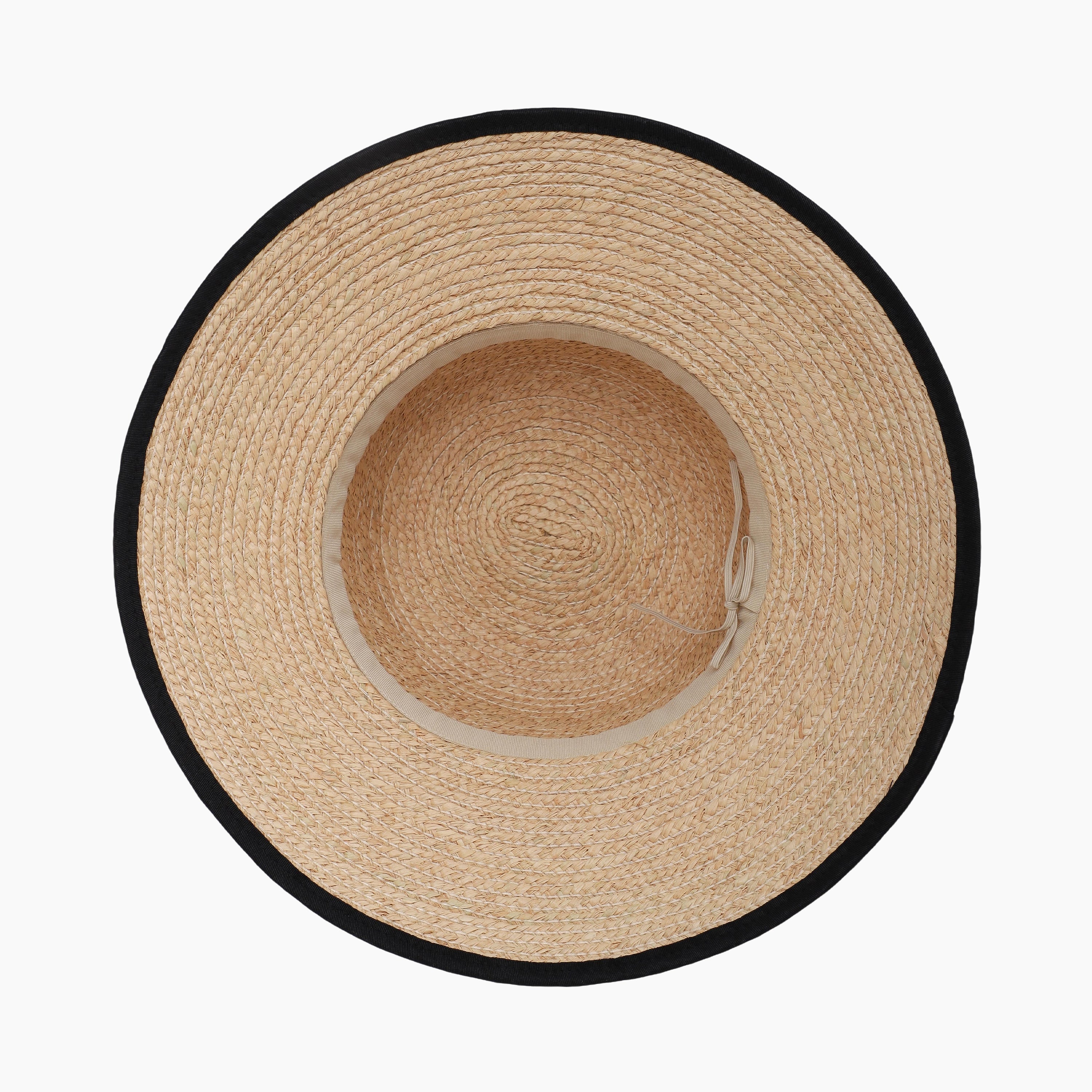 US Stock Wholesale Women's Raffia Bucket Hat with Wide Brim and UPF 50+ Sun Protection