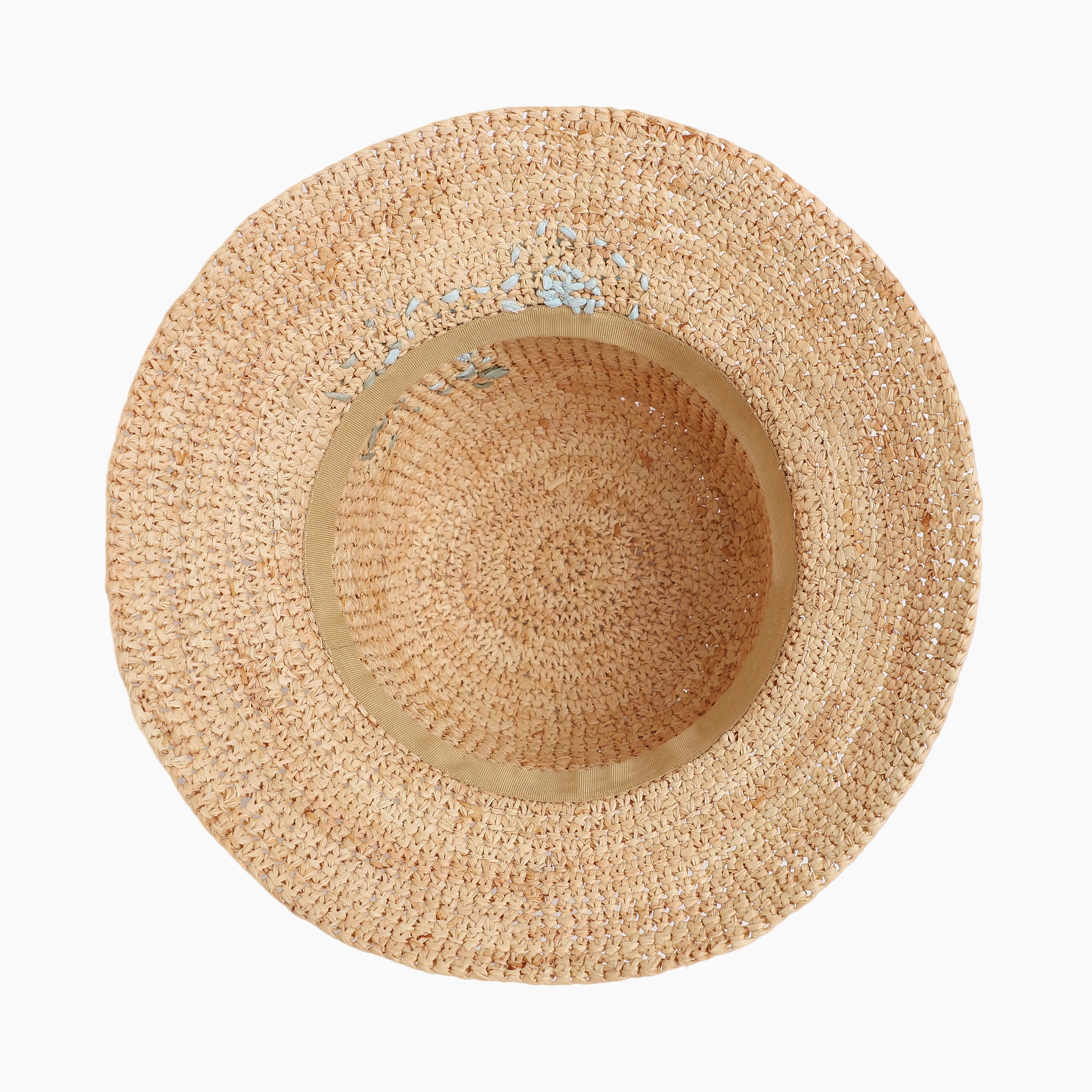US Stock Wholesale Women‘s Raffia Bucket Hat with Wide Brim and UPF 50+ Sun Protection