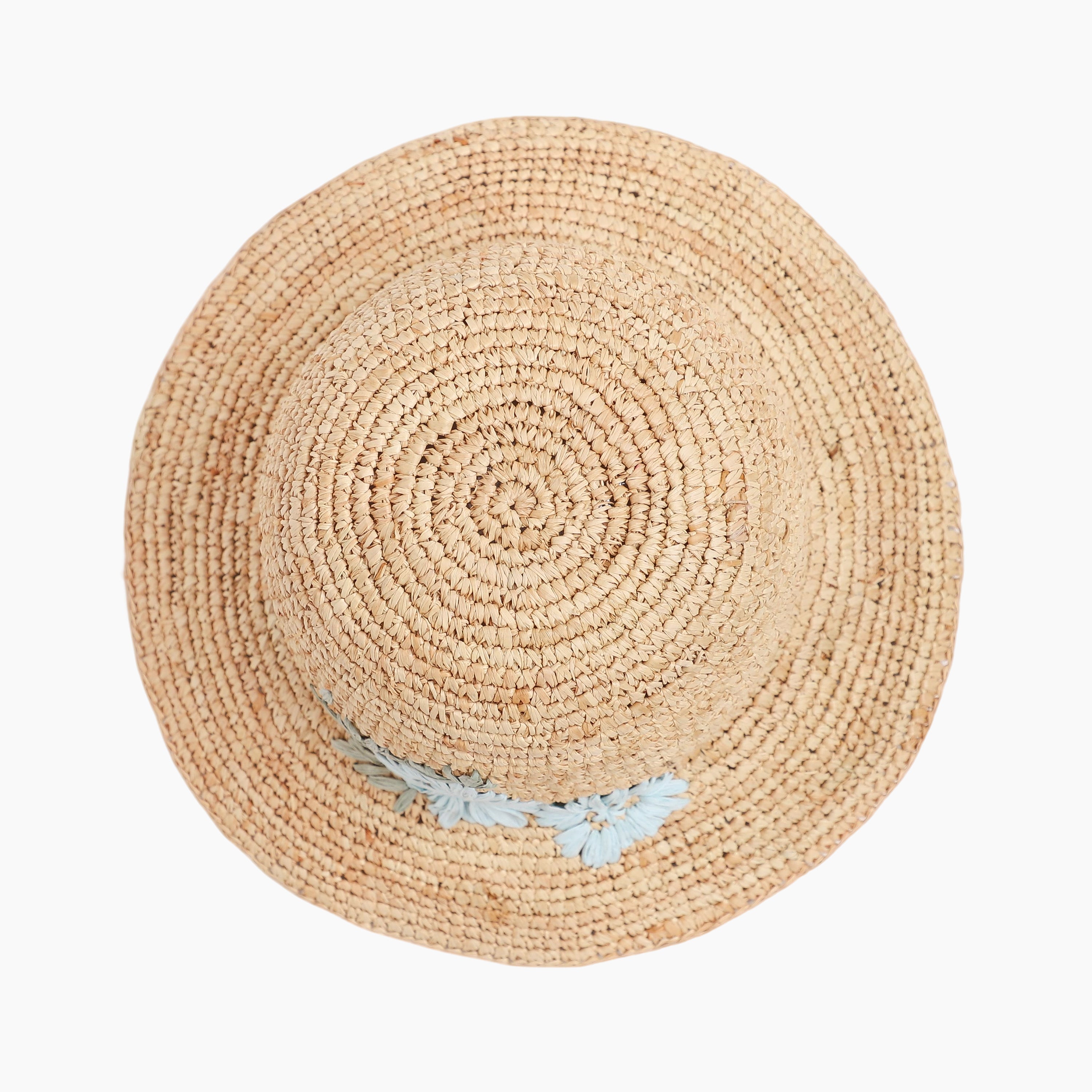 US Stock Wholesale Women‘s Raffia Bucket Hat with Wide Brim and UPF 50+ Sun Protection