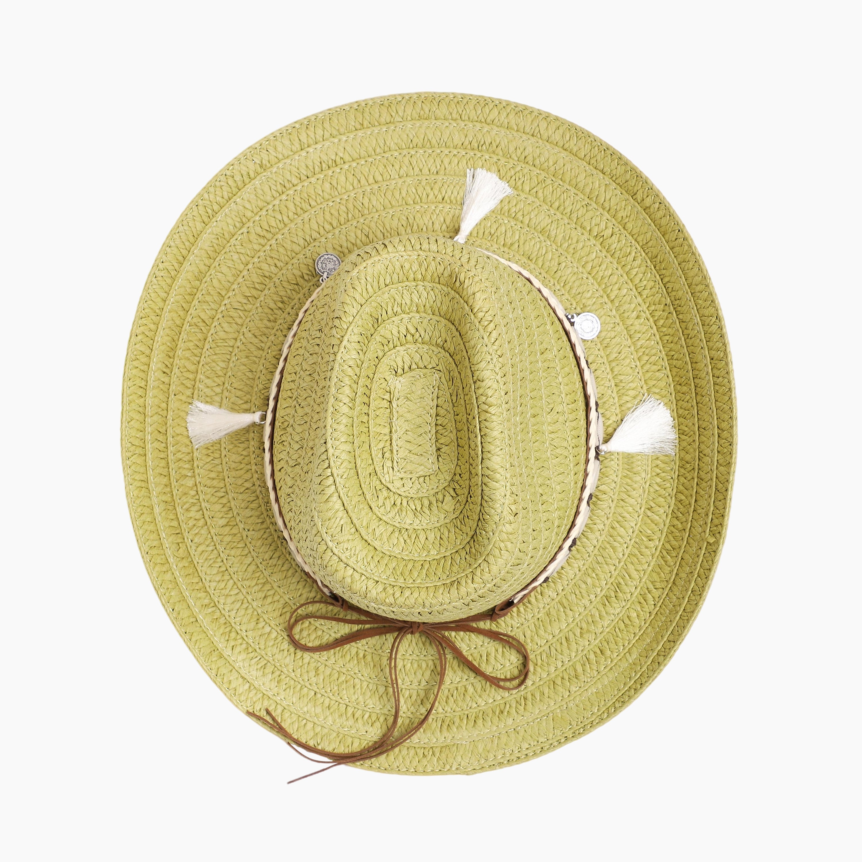 Wholesale Unisex Paper Straw Fedora Hat with Upturned Brim and UPF 50+ Sun Protection