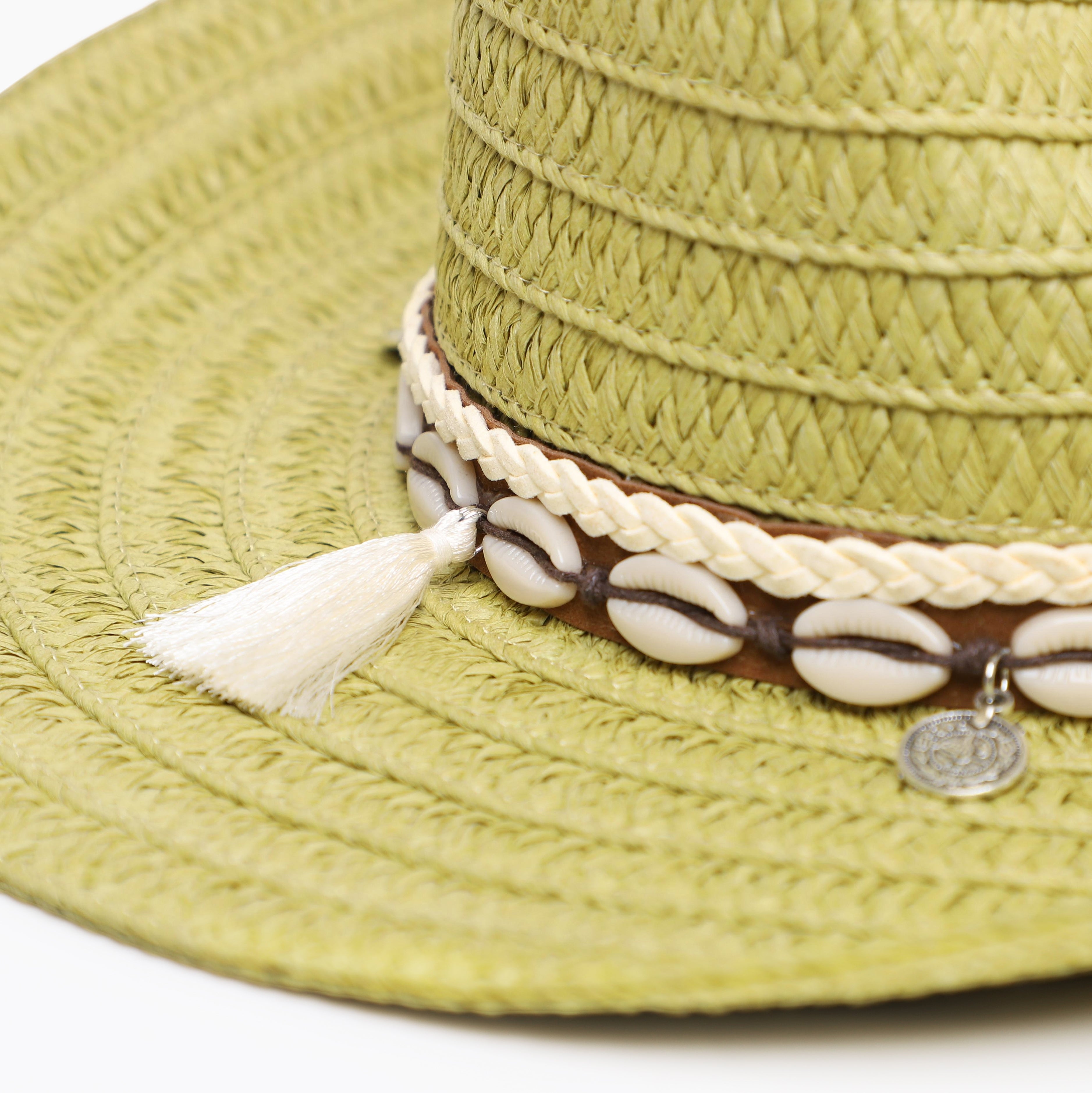 Wholesale Unisex Paper Straw Fedora Hat with Upturned Brim and UPF 50+ Sun Protection