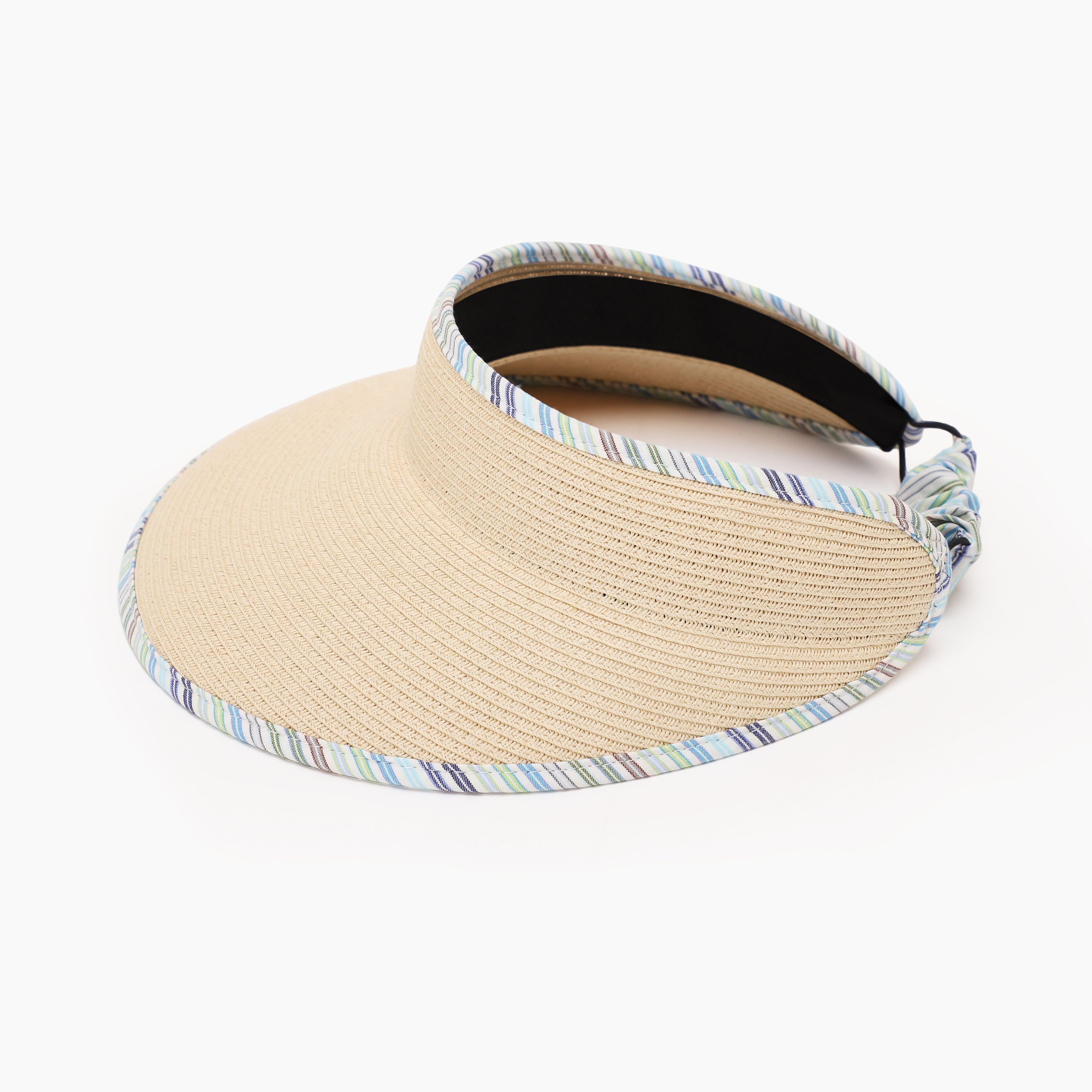 Wholesale Women's Paper Straw Sun Hat with Wide Brim and UPF 50+ Sun Protection