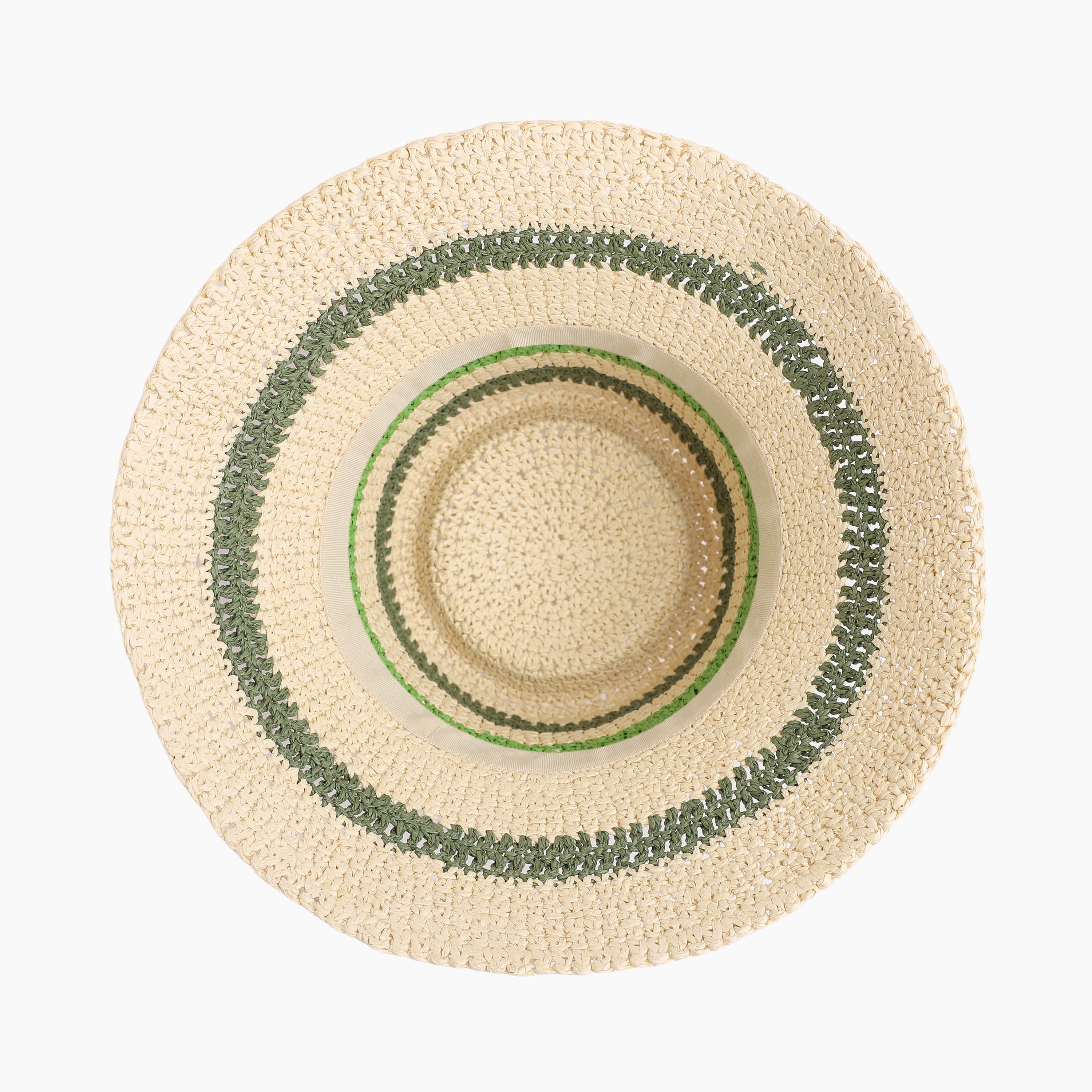 US Stock Wholesale Women's Paper Straw Bucket Hat with Wide Brim and UPF 50+ Sun Protection