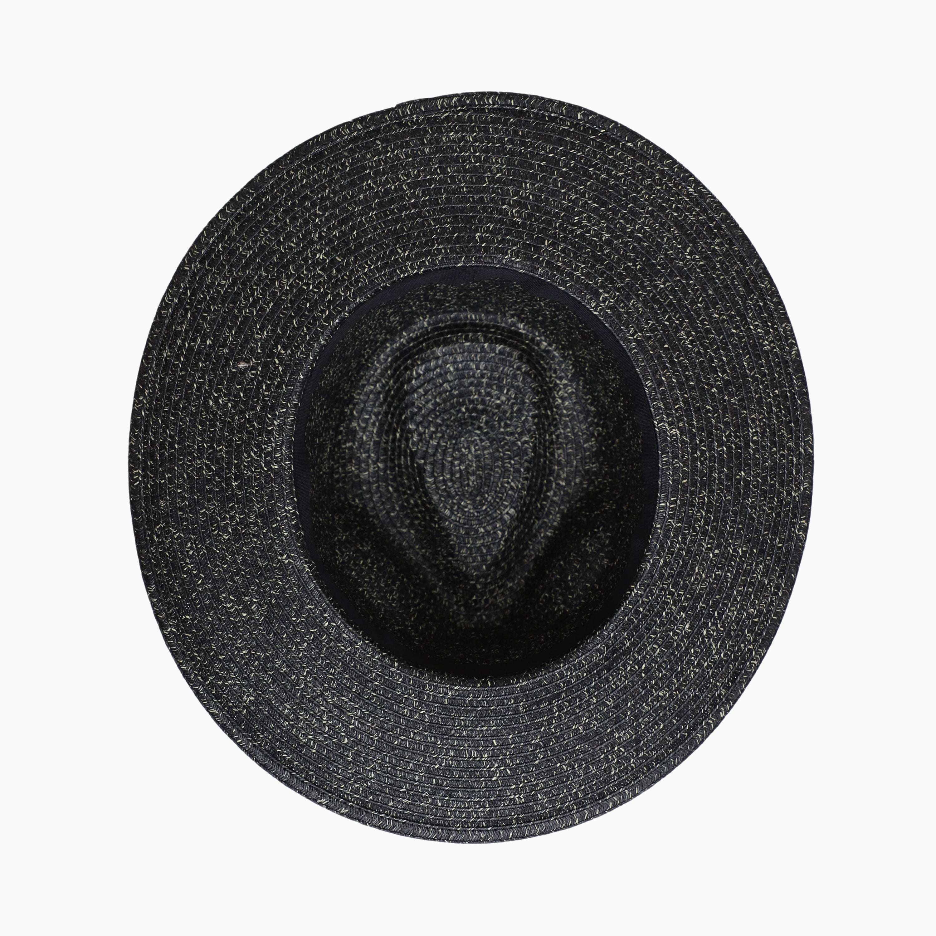 Wholesale Unisex Paper Straw Fedora Hat with  Flat Brim and UPF 50+ Sun Protection