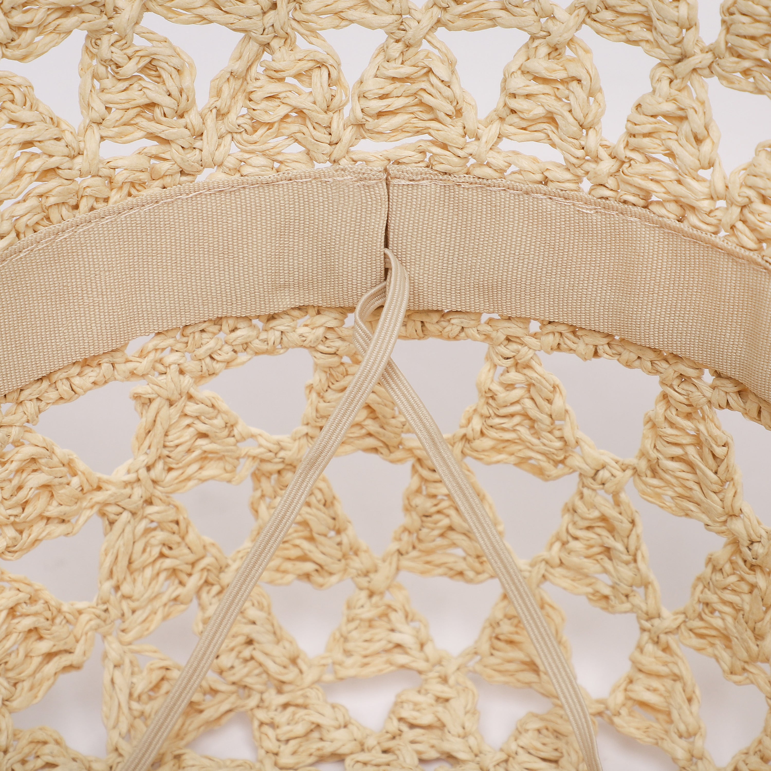 Wholesale Women's Paper Straw Bucket Hat with Wide Brim and UPF 50+ Sun Protection