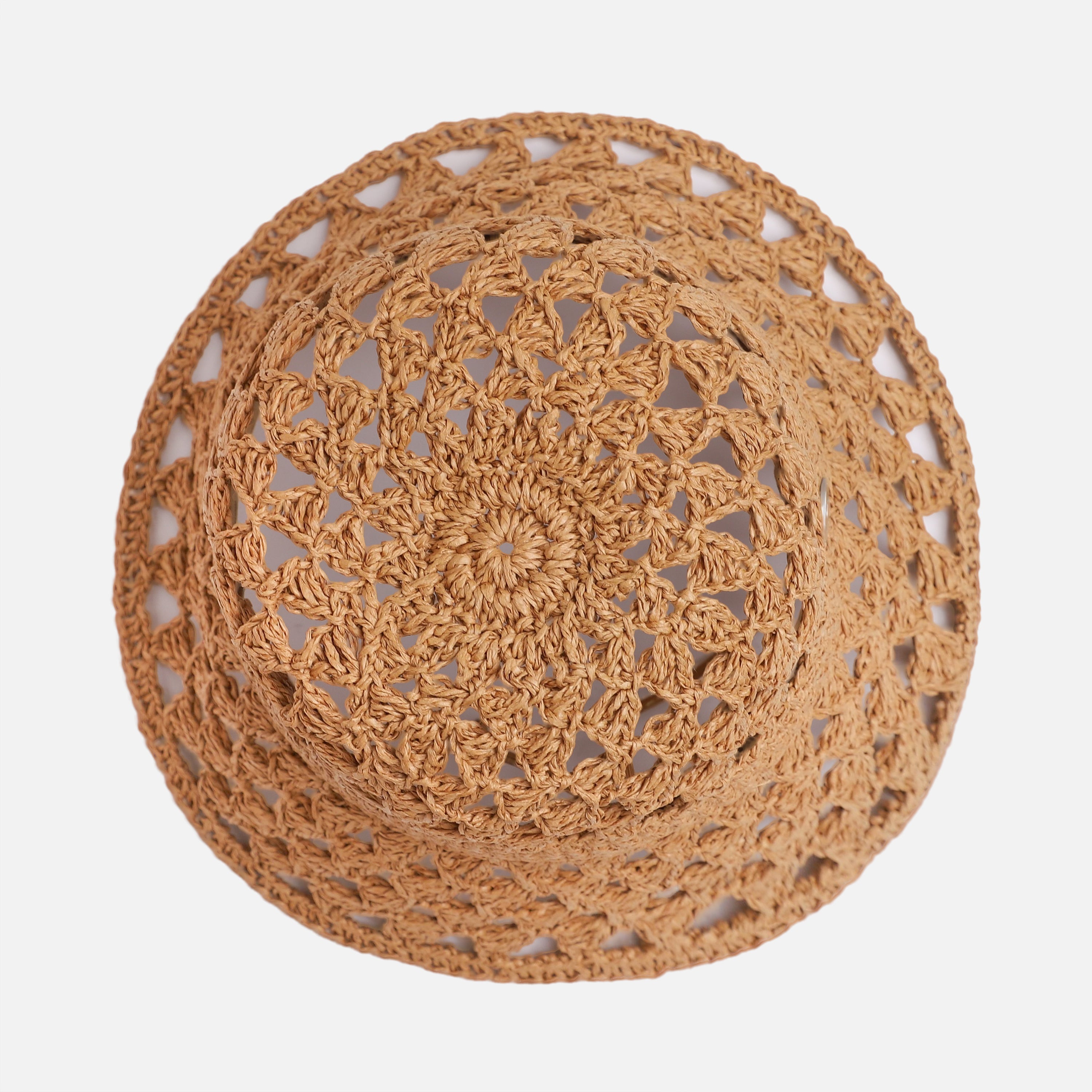 Wholesale Women's Paper Straw Bucket Hat with Wide Brim and UPF 50+ Sun Protection