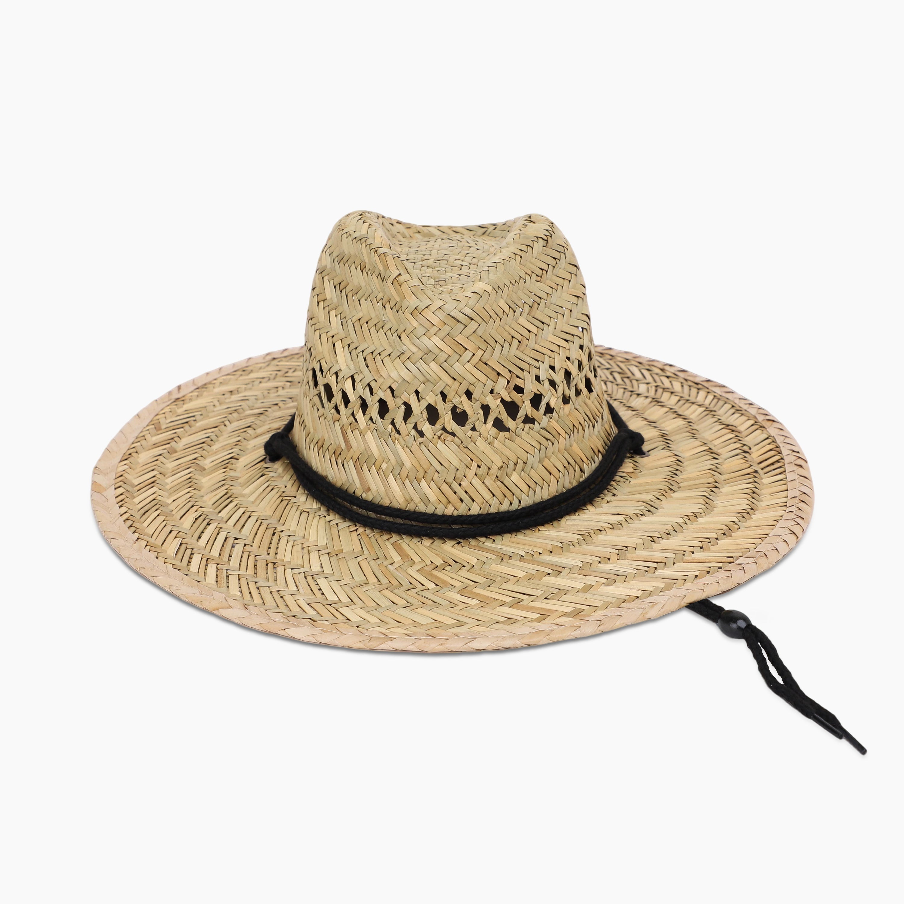 US Stock Wholesale Unisex Seagrass Lifeguard Hats with Wide Brim and UPF 50+ Sun Protection