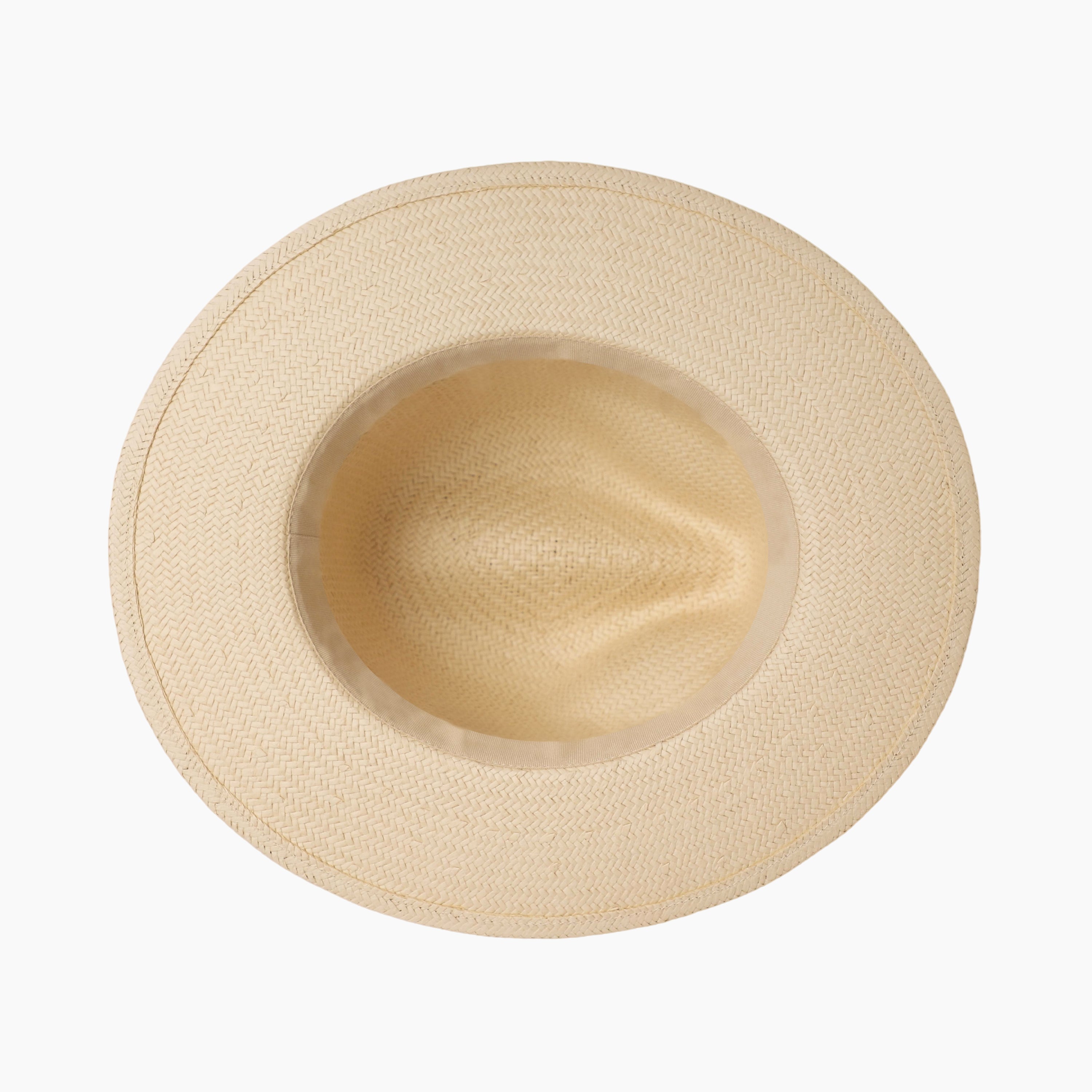 Wholesale Women's Paper Braid Fedora Hat with  Narrow Brim and UPF 50+ Sun Protection