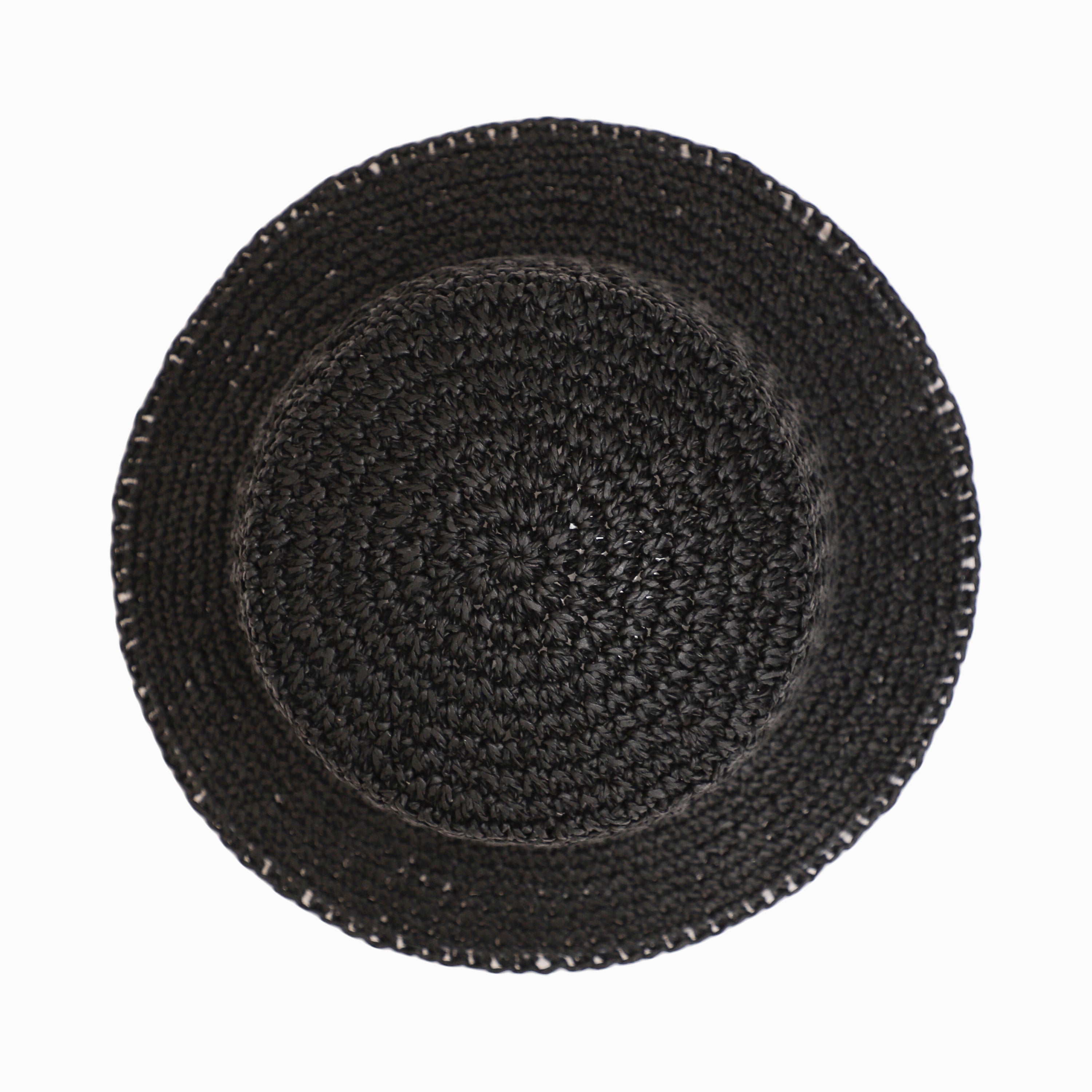 US Stock Wholesale Women's Paper Straw Bucket Hat with  Narrow Brim and UPF 50+ Sun Protection
