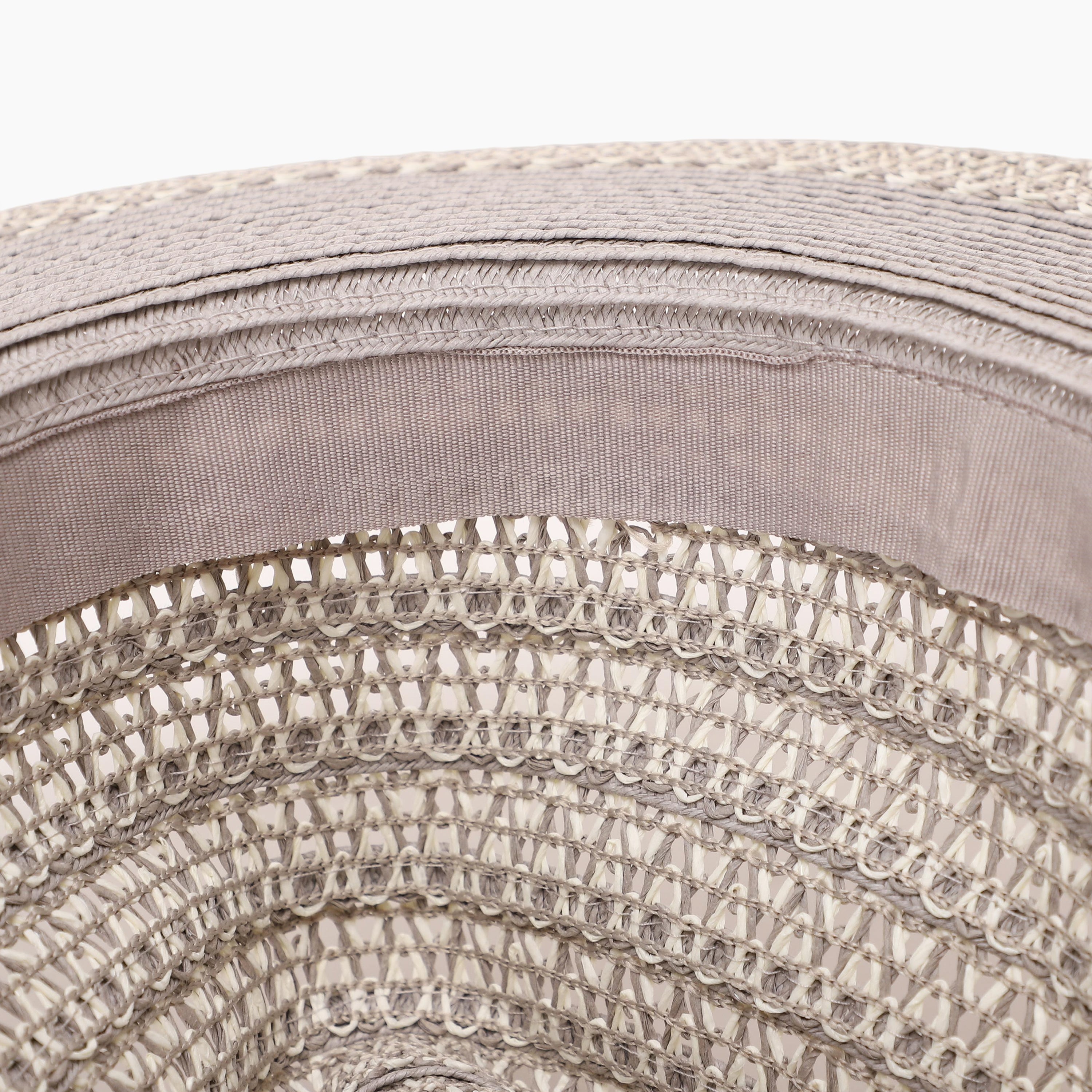 Wholesale Unisex Paper Straw Fedora Hat with  Flat Brim and UPF 50+ Sun Protection