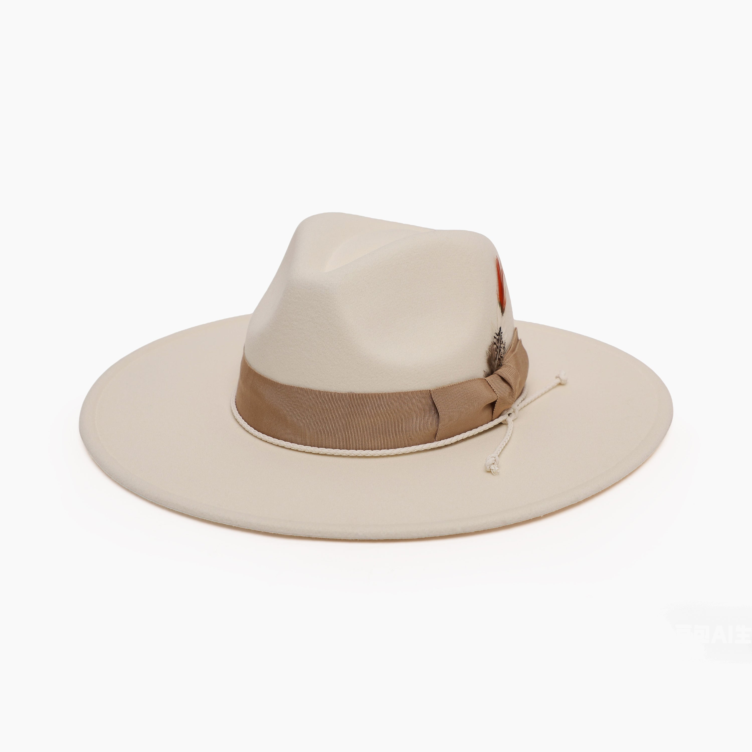 Wholesale Unisex Polyester Fedora Hat with  Flat Brim and UPF 50+ Sun Protection