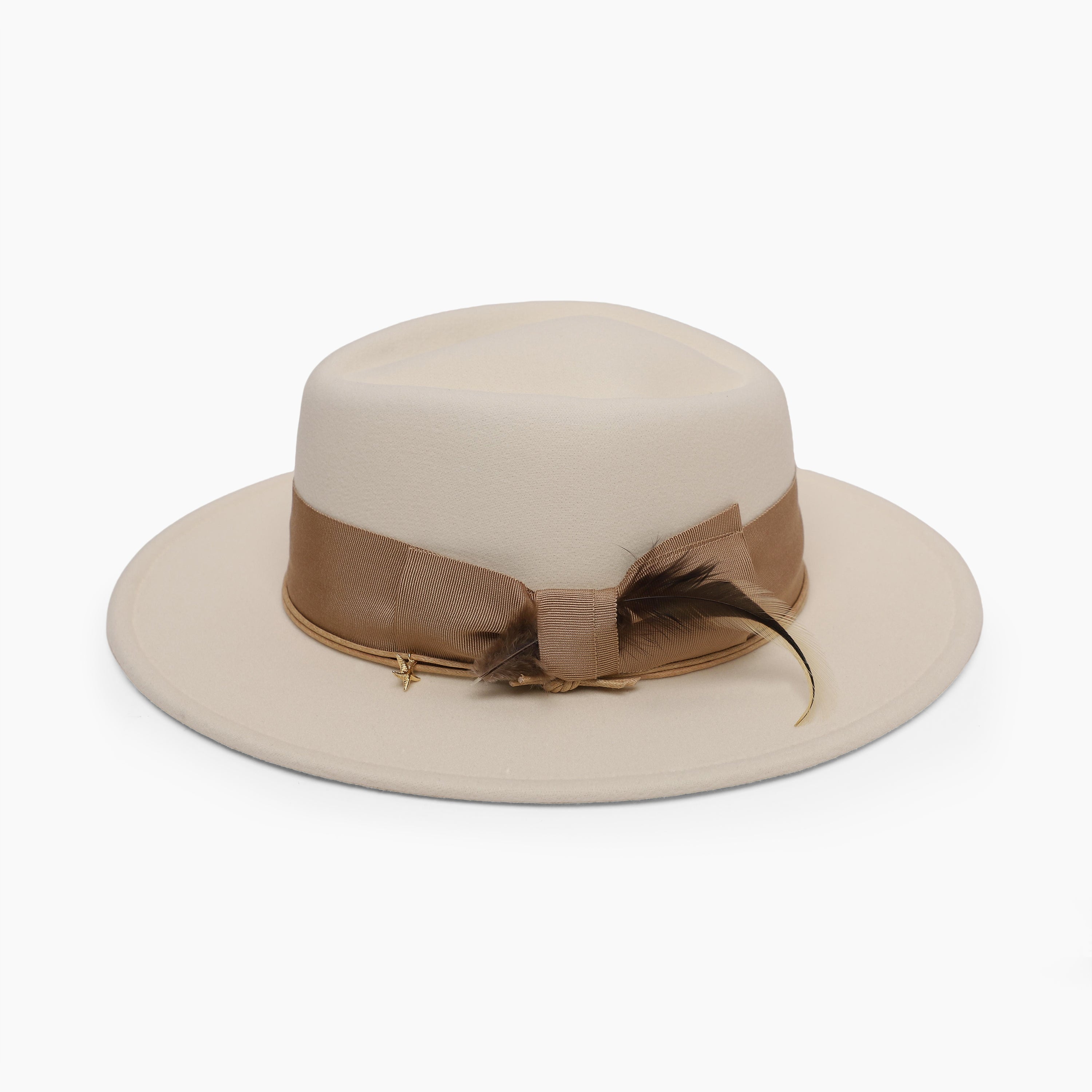 Wholesale Unisex Polyester Fedora Hat with  Flat Brim and UPF 50+ Sun Protection