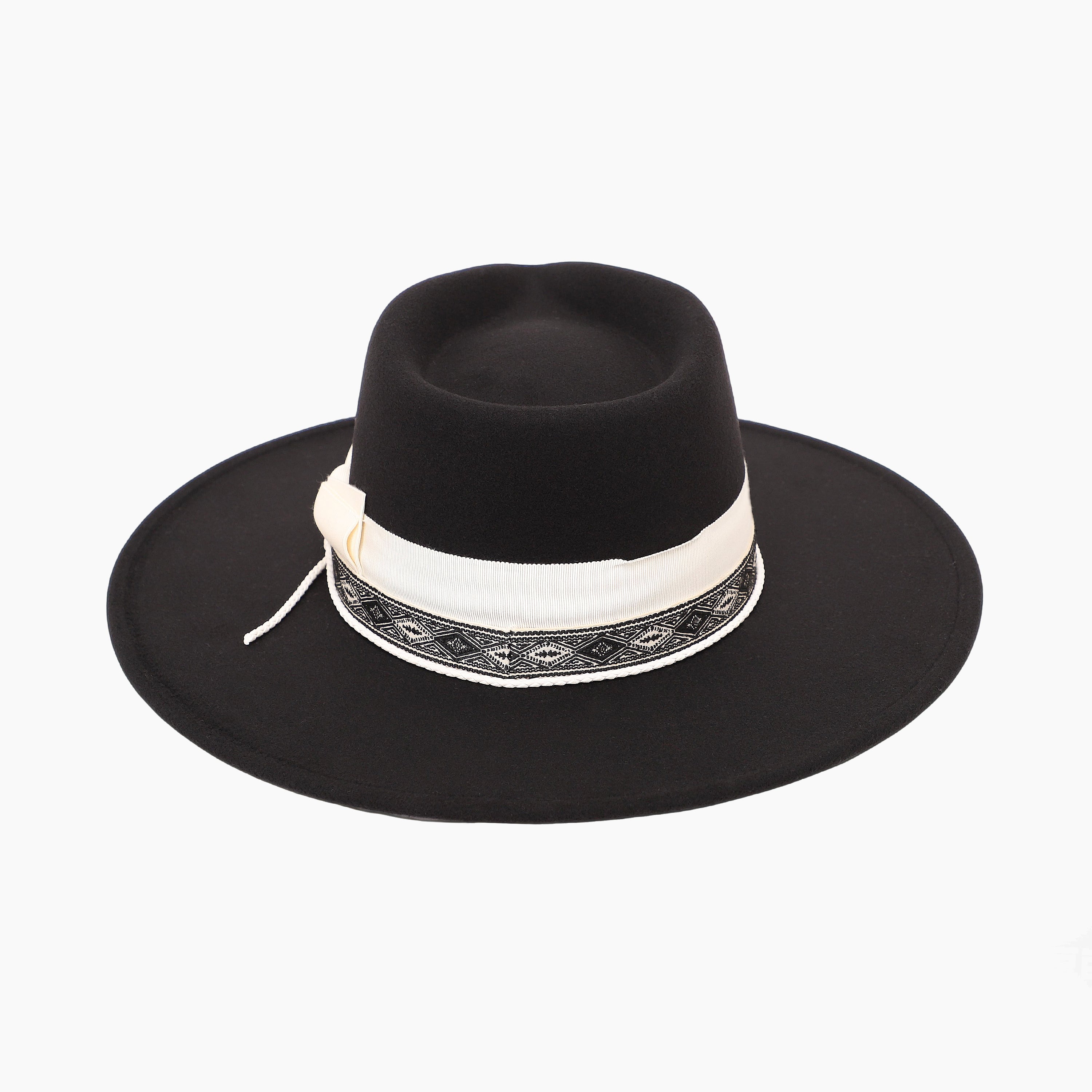 Wholesale Unisex Polyester Fedora Hat with  Flat Brim and UPF 50+ Sun Protection