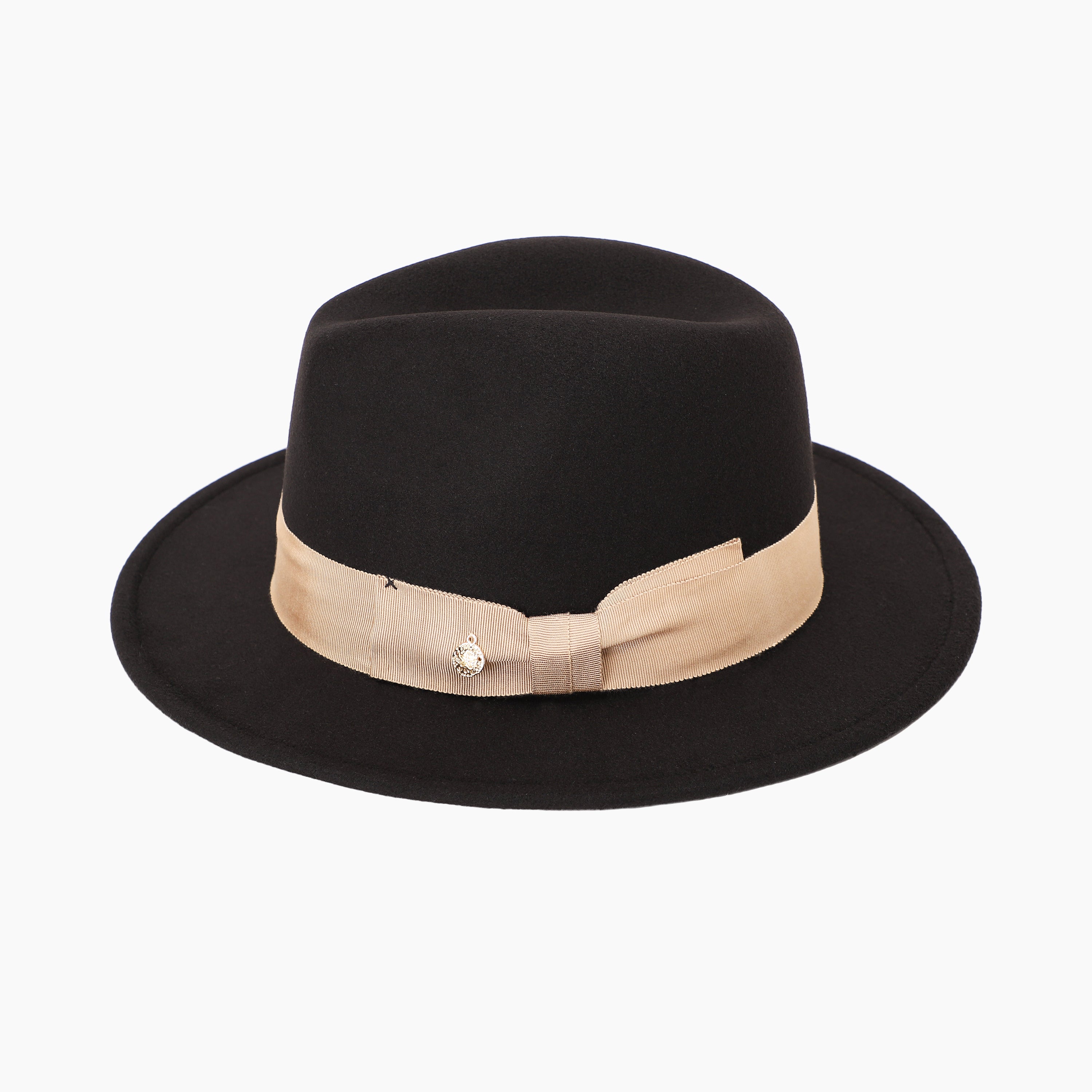 Wholesale Unisex Polyester Fedora Hat with  Flat Brim and UPF 50+ Sun Protection