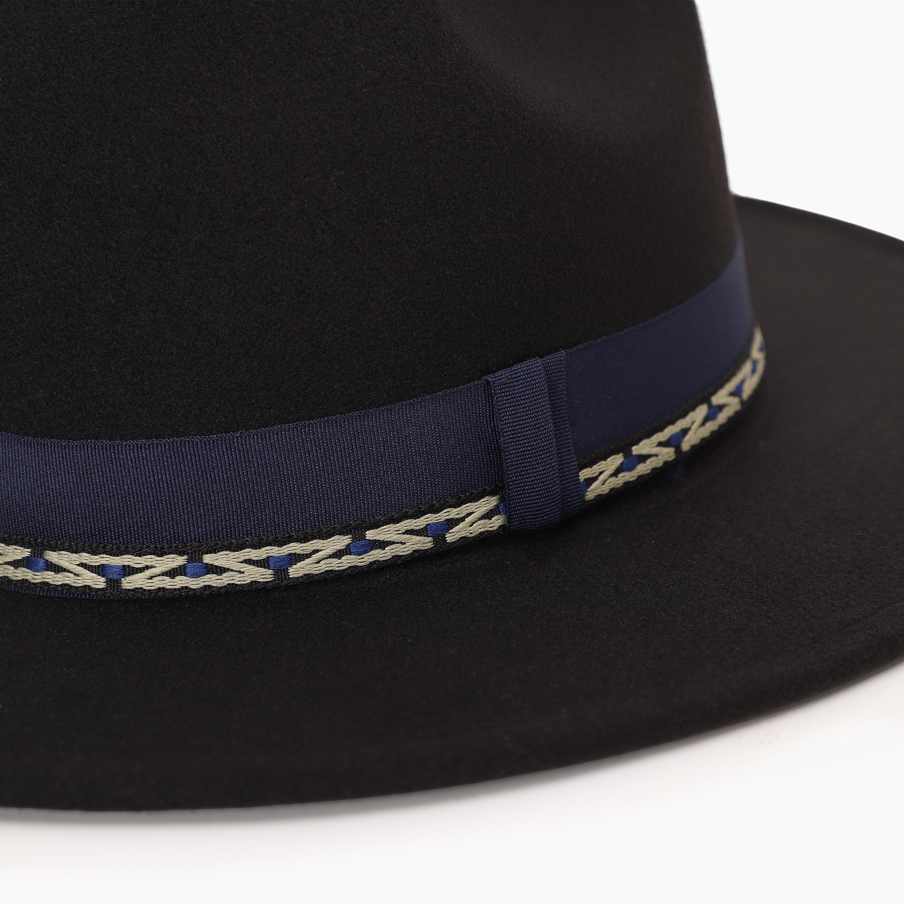 Wholesale Unisex Polyester Fedora Hat with  Flat Brim and UPF 50+ Sun Protection