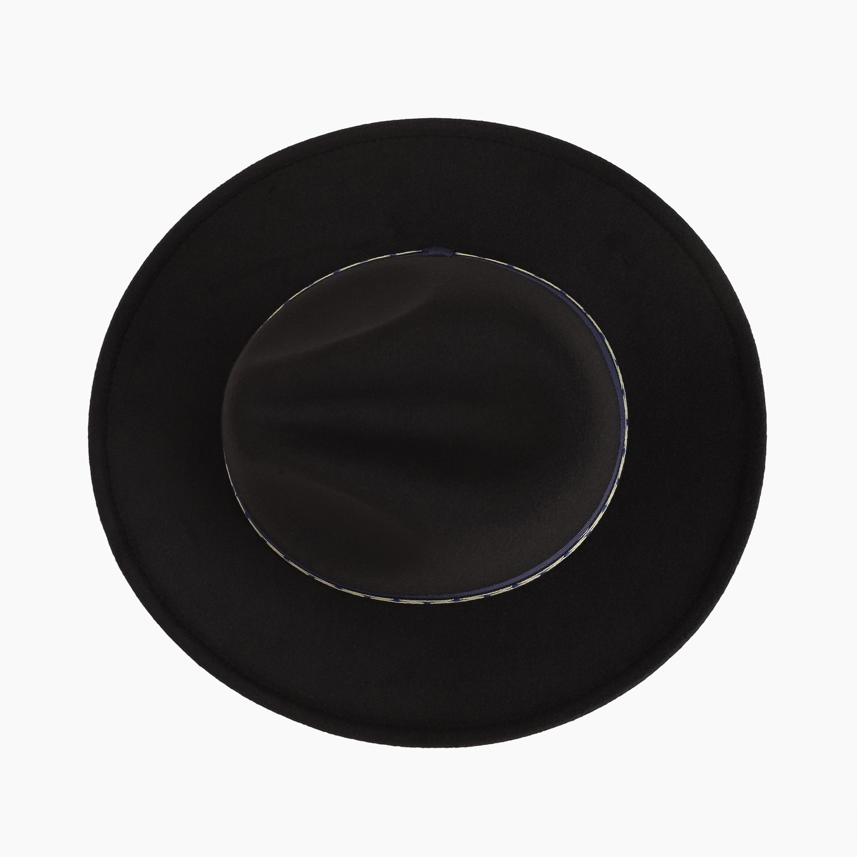 Wholesale Unisex Polyester Fedora Hat with  Flat Brim and UPF 50+ Sun Protection