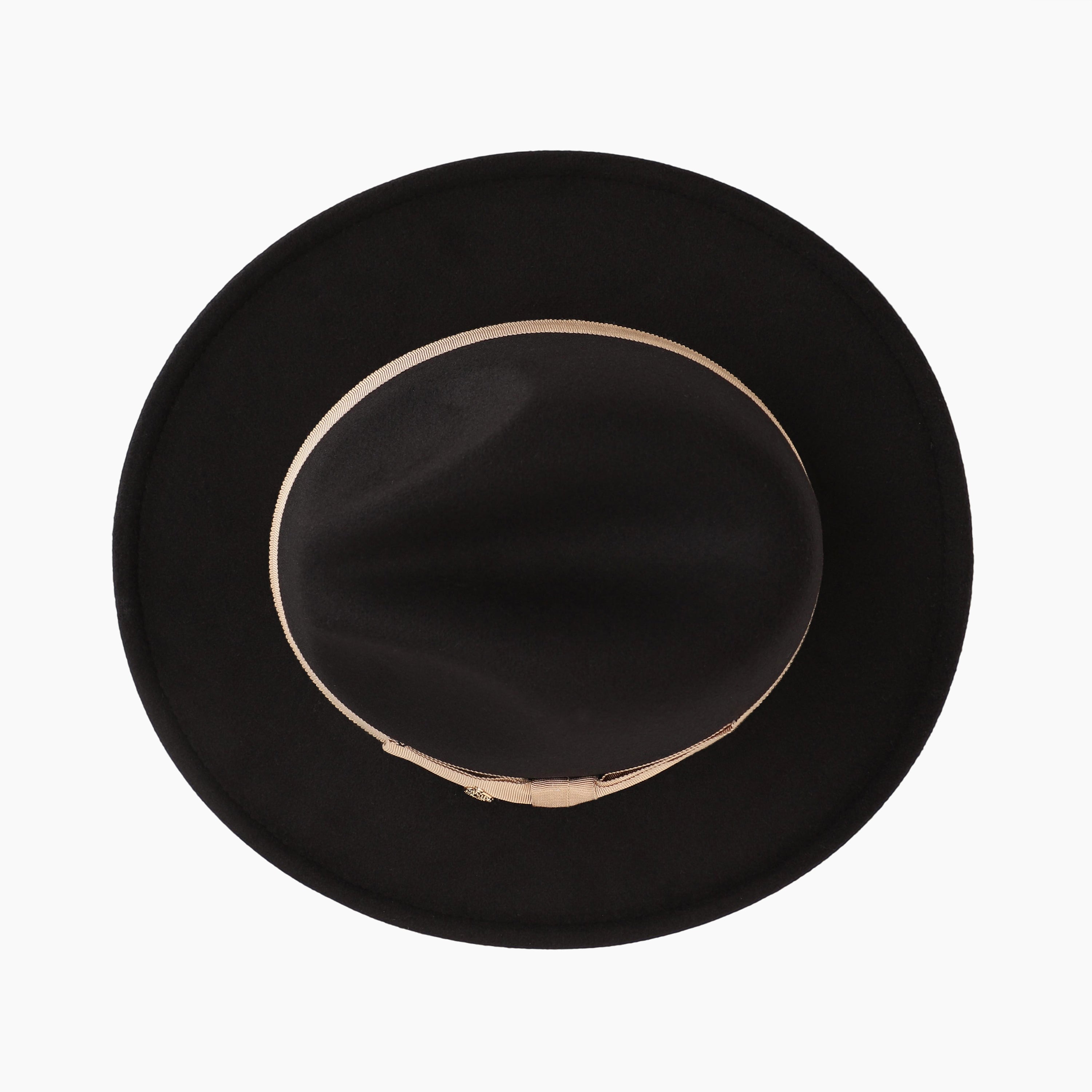 Wholesale Unisex Polyester Fedora Hat with  Flat Brim and UPF 50+ Sun Protection