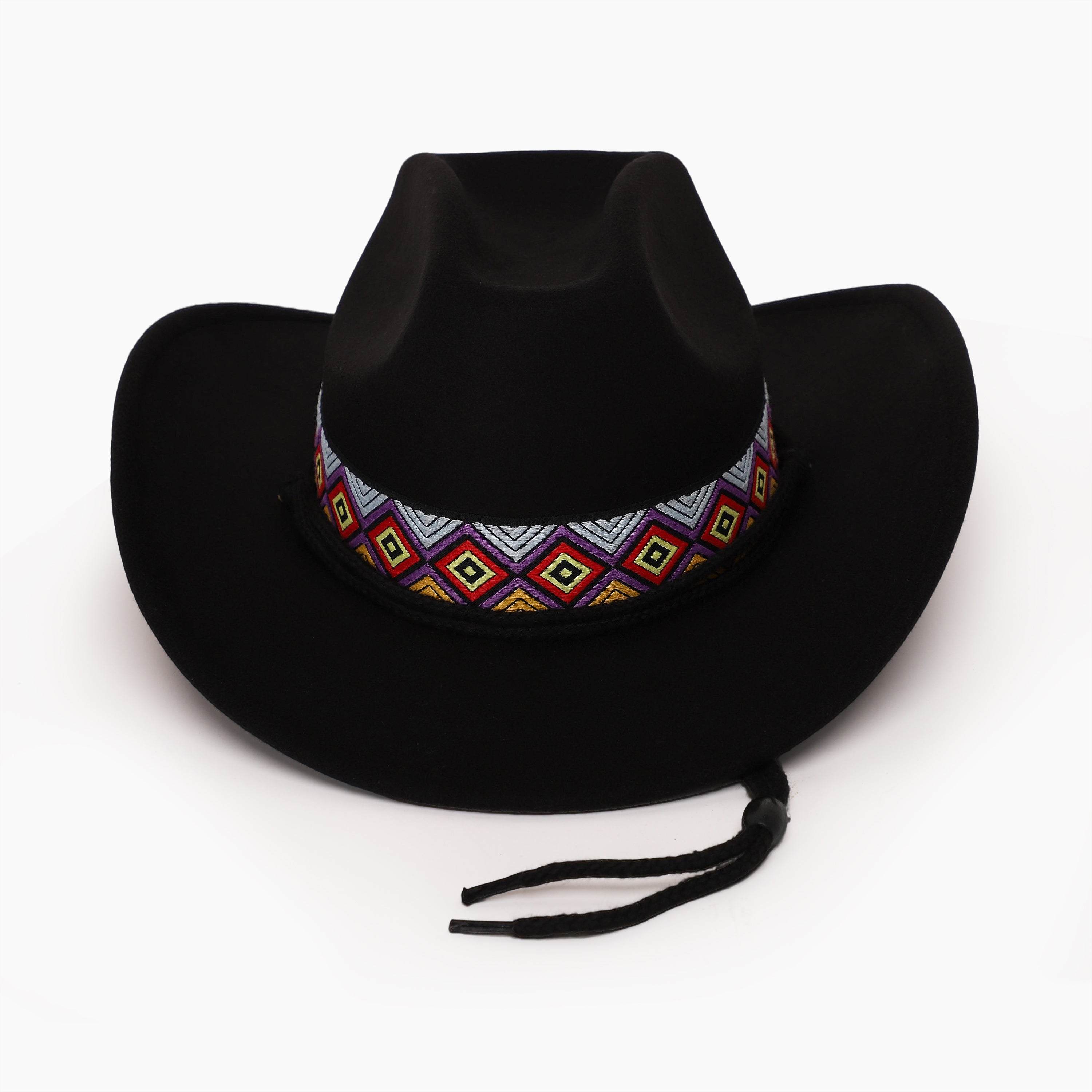 Wholesale Unisex Polyester Cowboy Hat with Upturned Brim and UPF 50+ Sun Protection