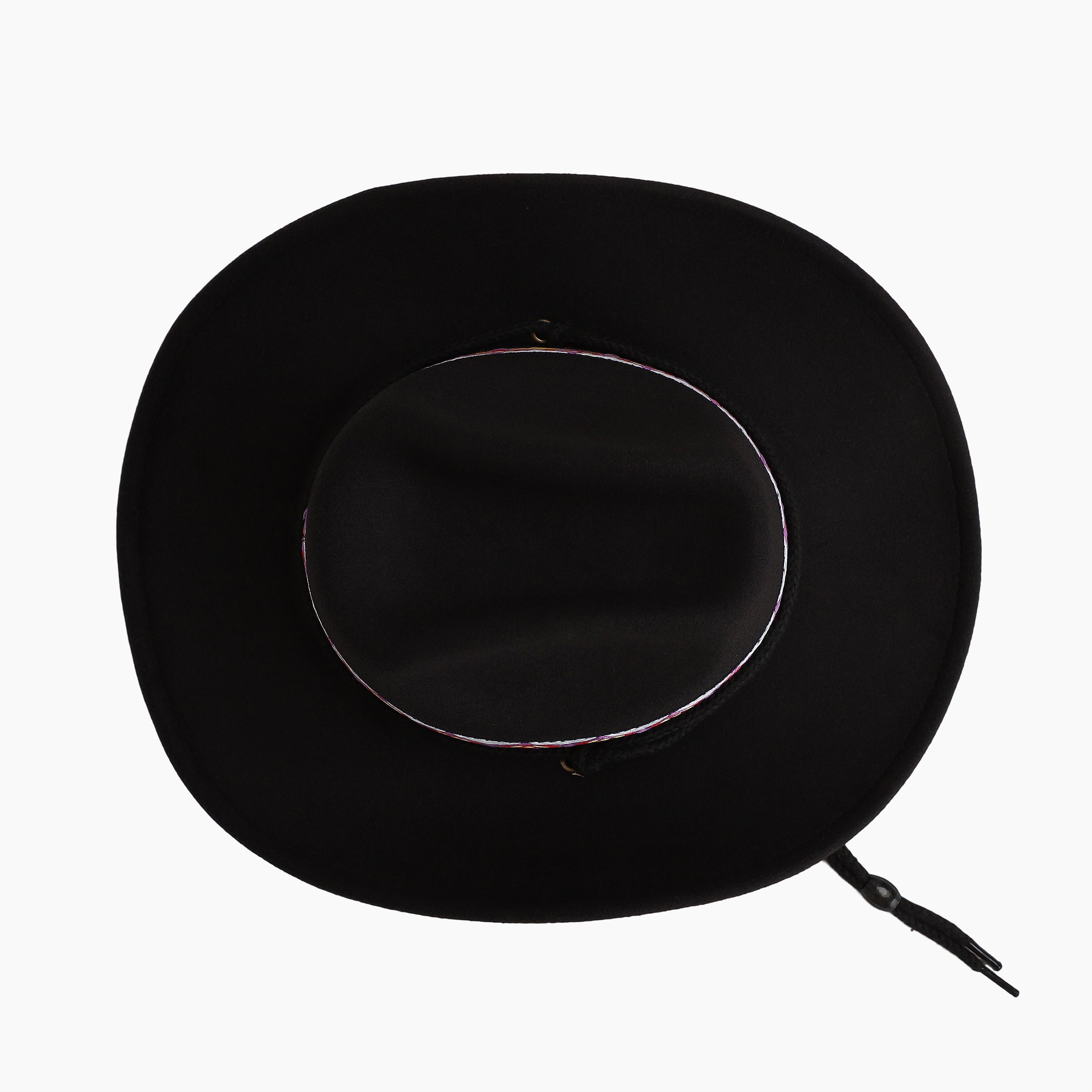 Wholesale Unisex Polyester Cowboy Hat with Upturned Brim and UPF 50+ Sun Protection