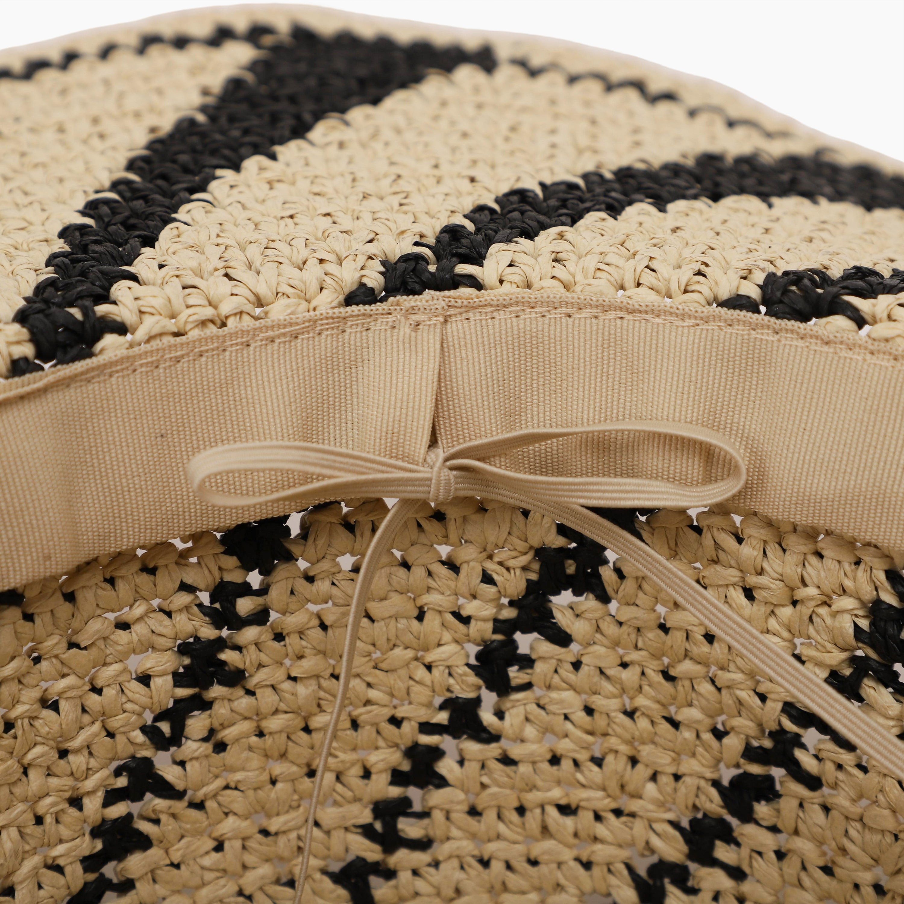Wholesale Women's Paper Straw Sun Hat with Wide Brim and UPF 50+ Sun Protection