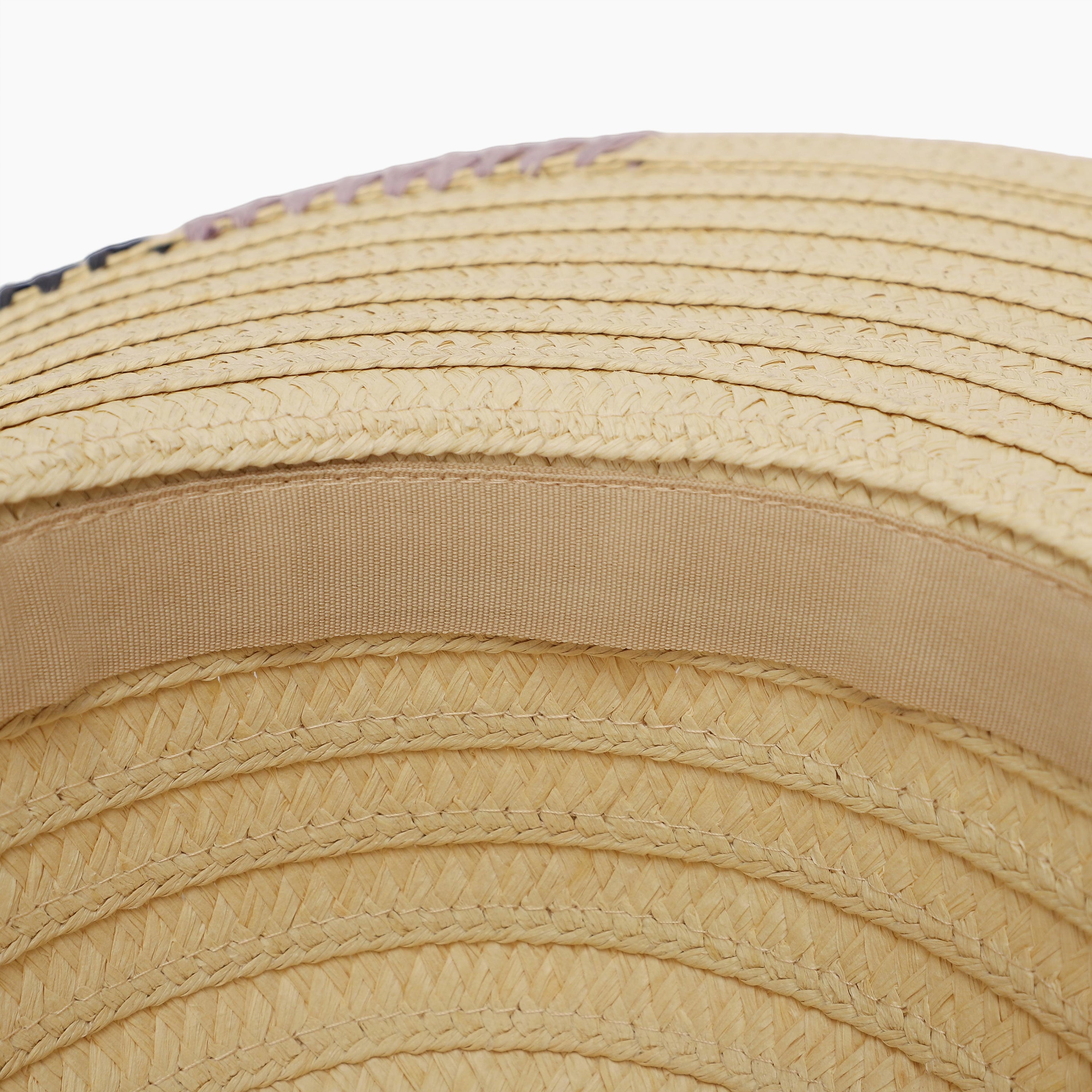 US Stock Wholesale Women's Paper Straw Sun Hat with Wide Brim and UPF 50+ Sun Protection
