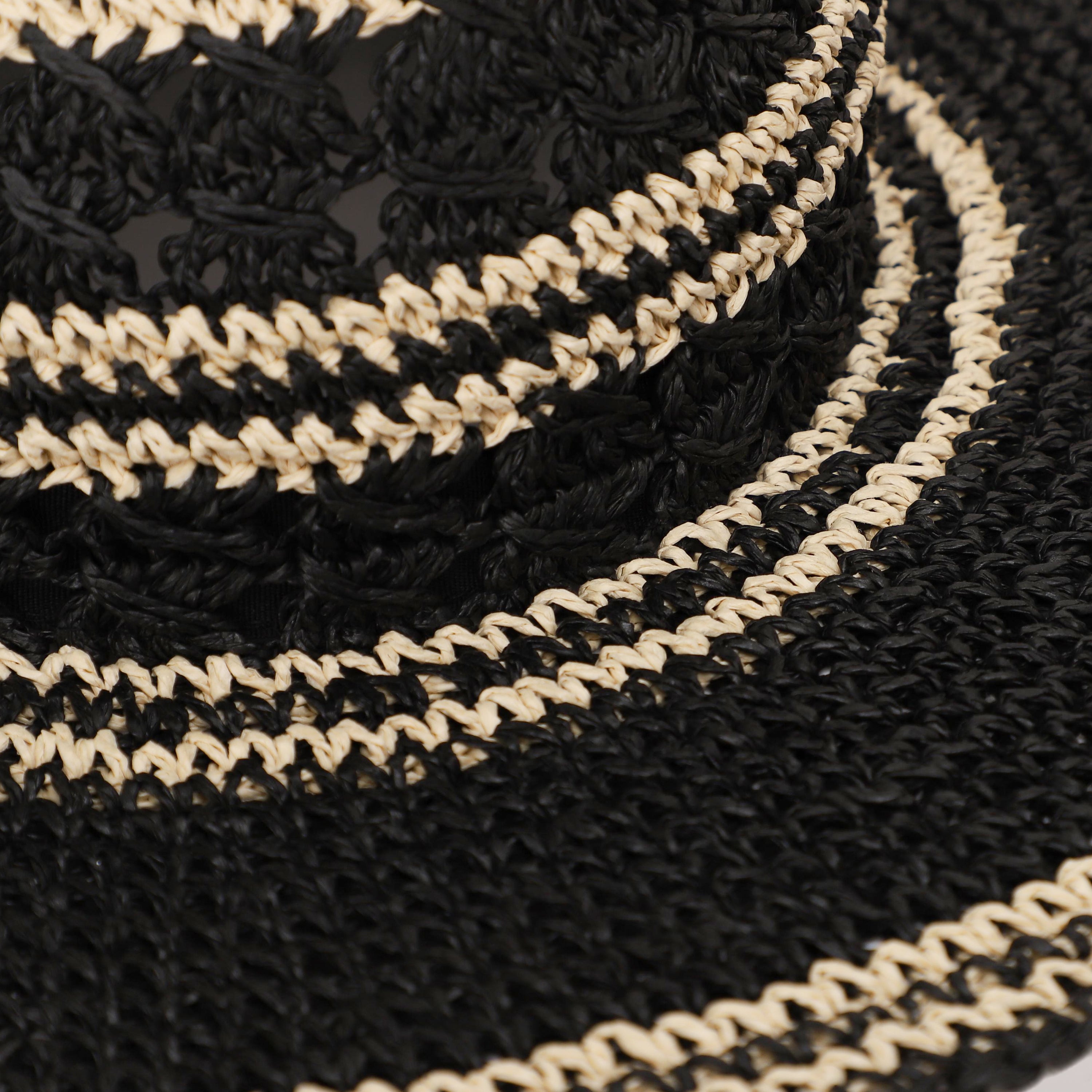 US Stock Wholesale Women's Paper Straw Sun Hat with Wide Brim and UPF 50+ Sun Protection