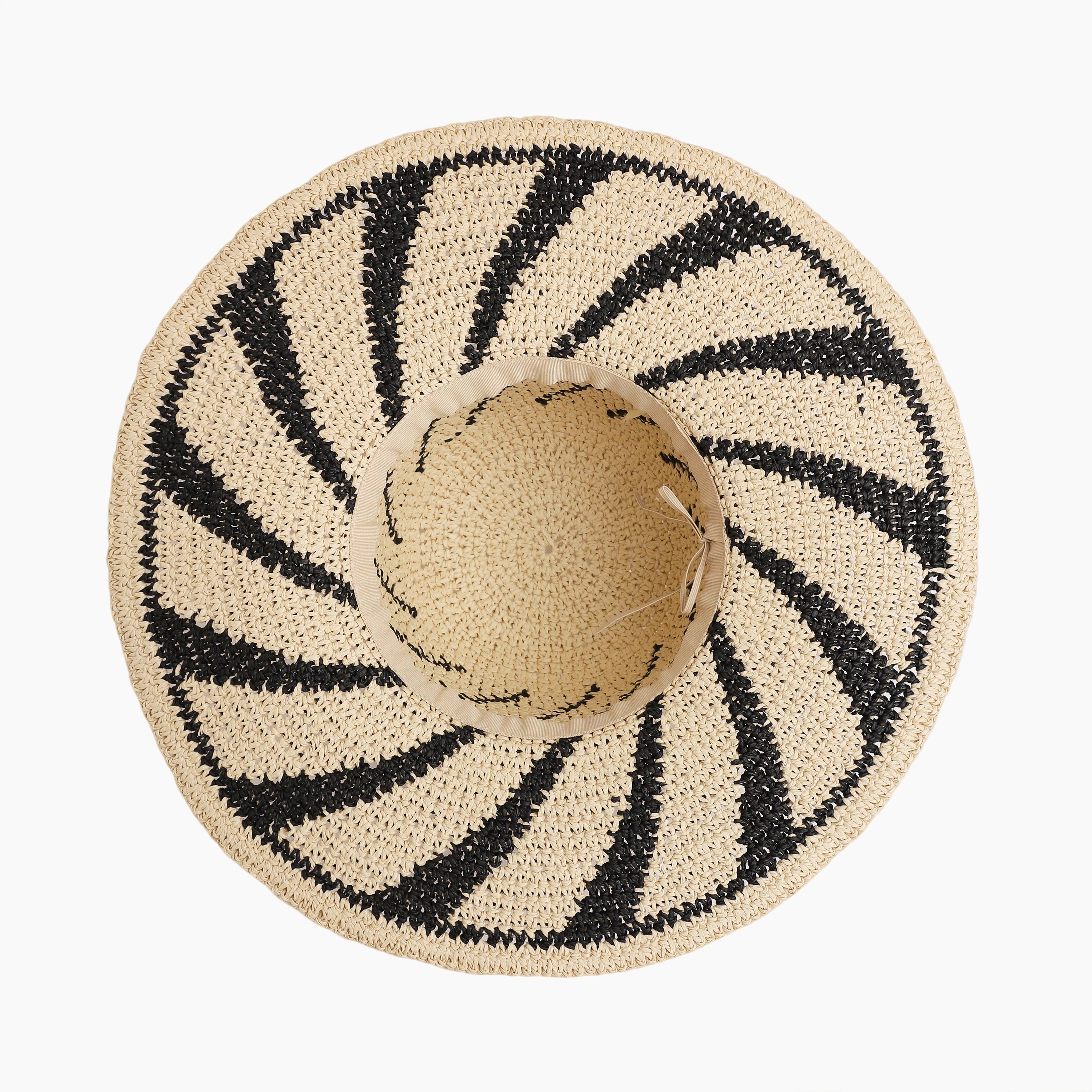 Wholesale Women's Paper Straw Sun Hat with Wide Brim and UPF 50+ Sun Protection