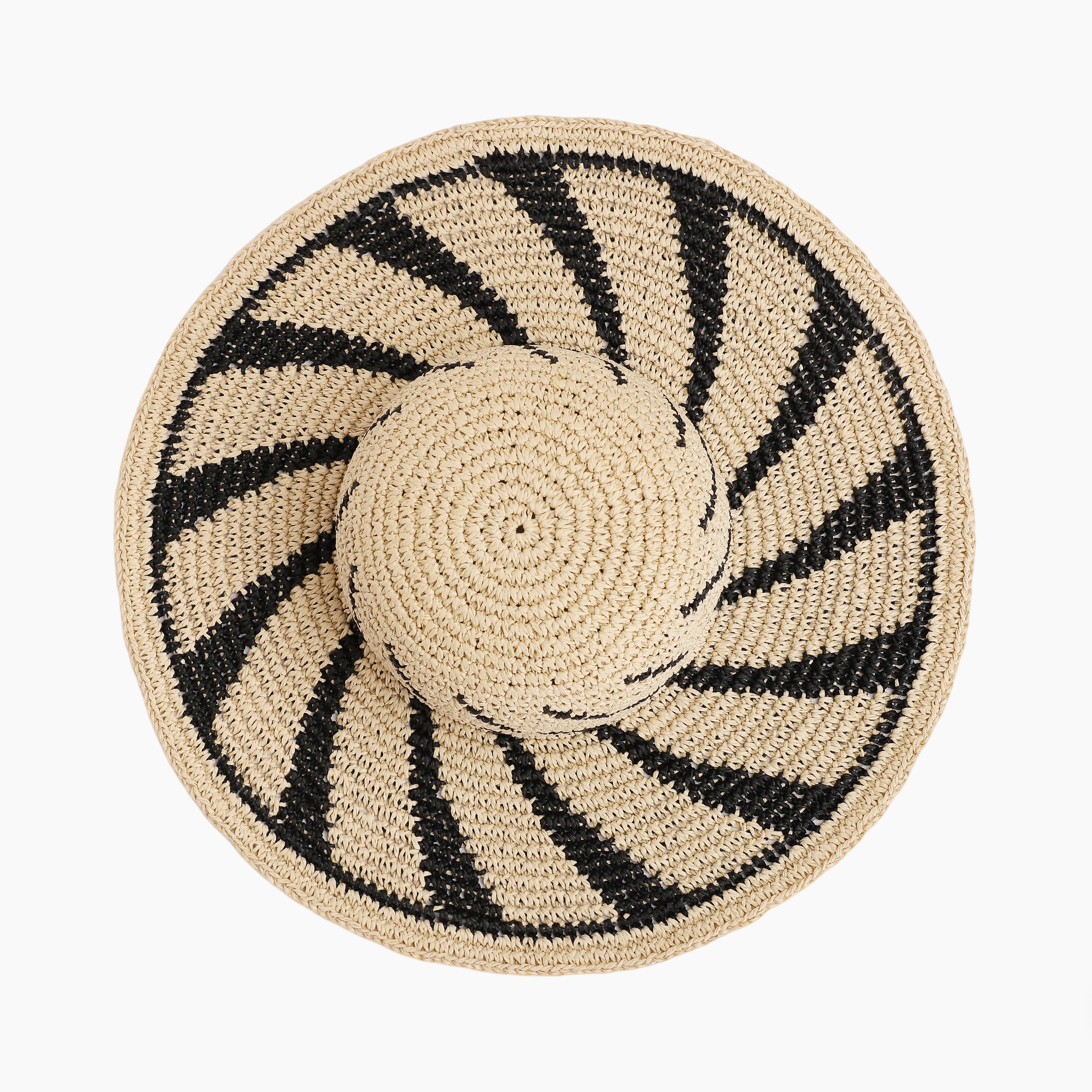 Wholesale Women's Paper Straw Sun Hat with Wide Brim and UPF 50+ Sun Protection