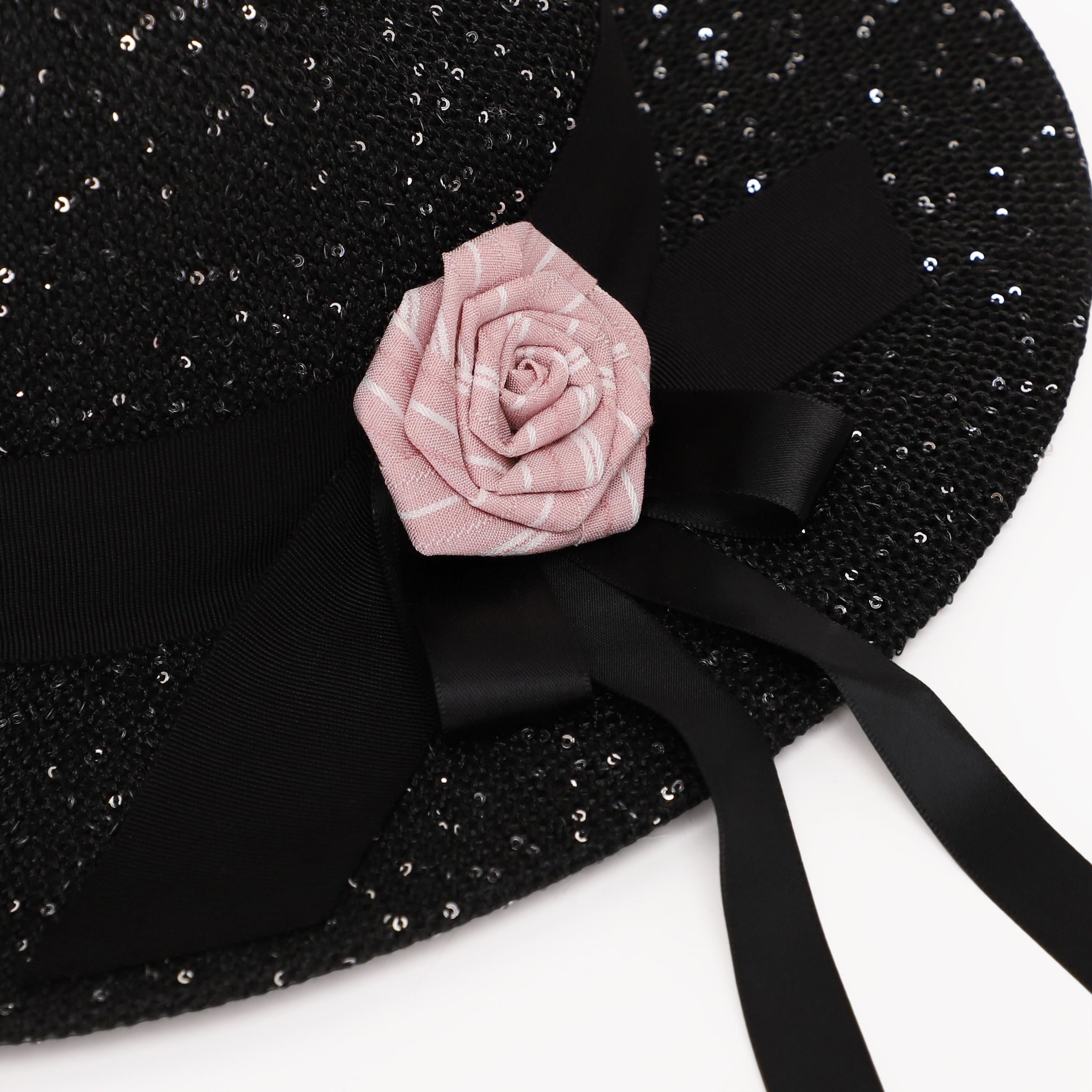 Wholesale Women's Polyester Fedora Hat with  Flat Brim and UPF 50+ Sun Protection