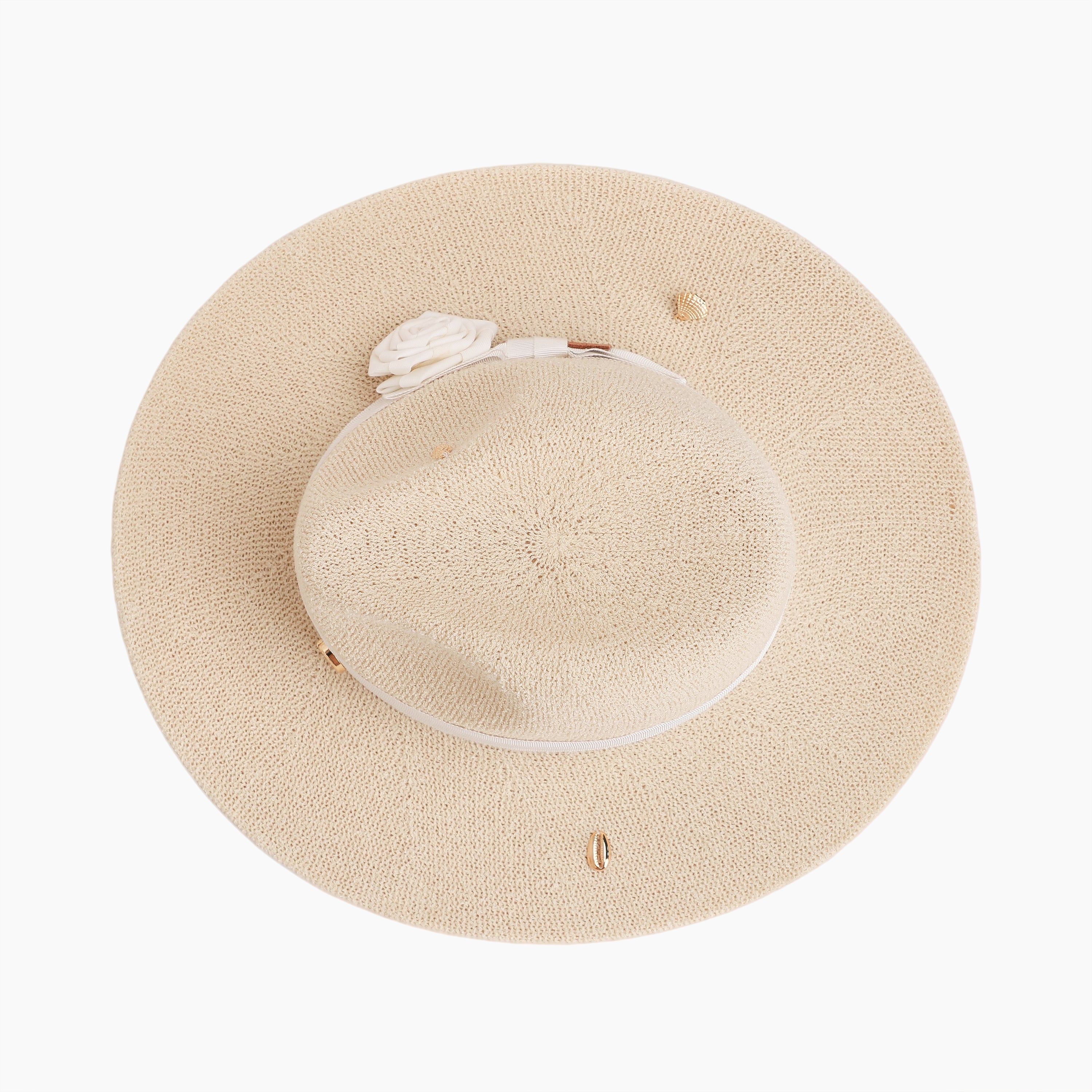 Wholesale Women's Polyester Fedora Hat with  Flat Brim and UPF 50+ Sun Protection