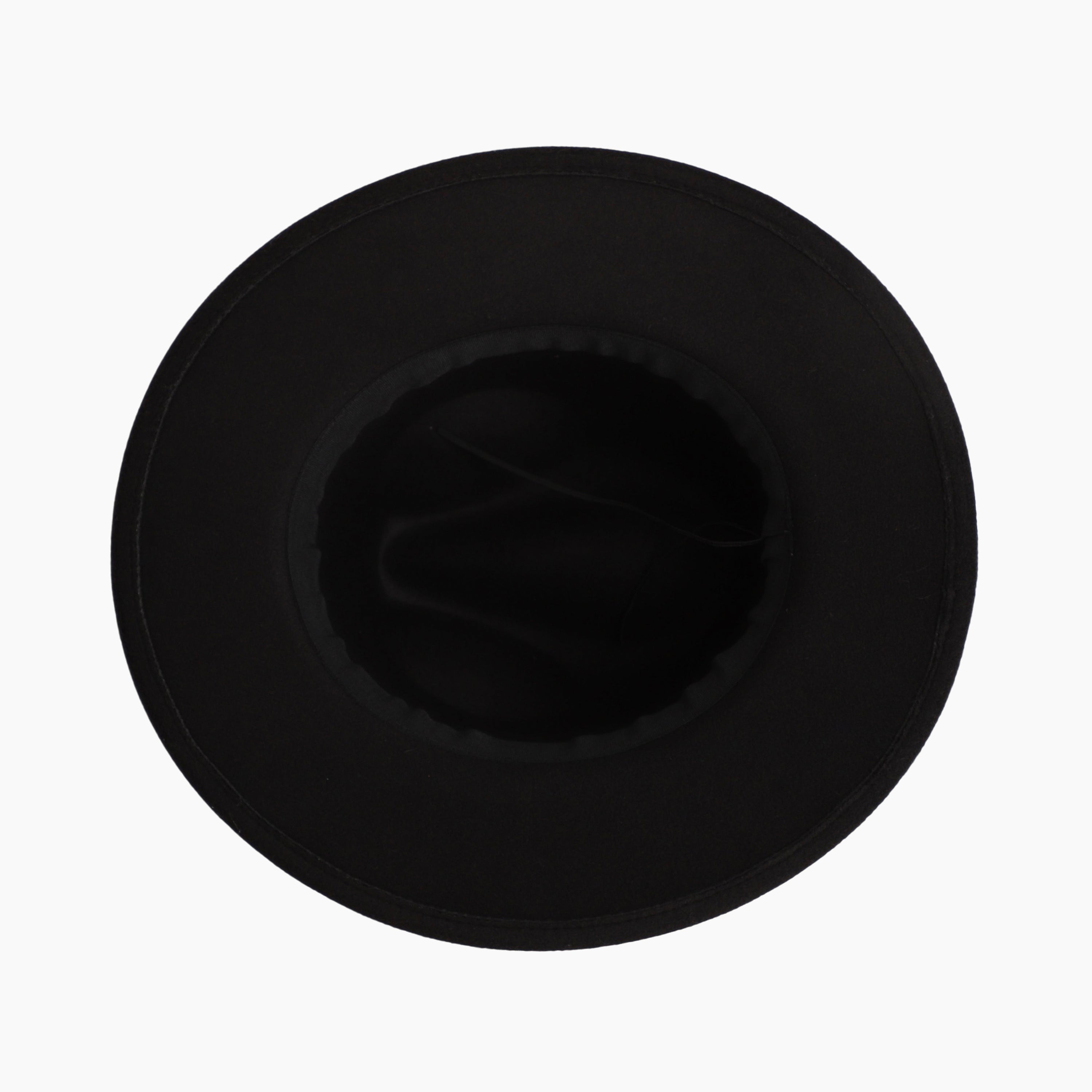 Wholesale Women's Polyester Fedora Hat with  Flat Brim and UPF 50+ Sun Protection