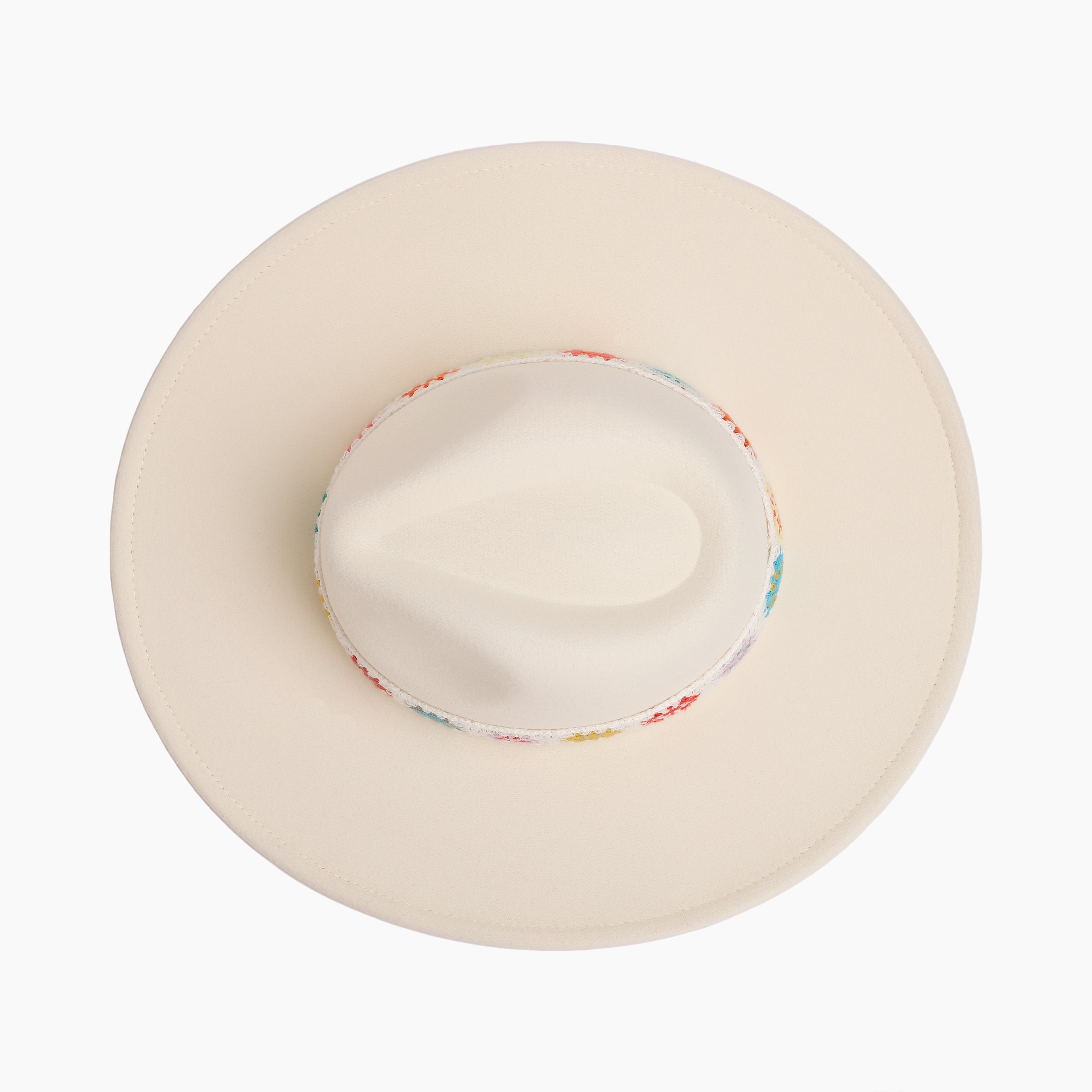 Wholesale Women's Polyester Fedora Hat with Wide Brim and UPF 50+ Sun Protection