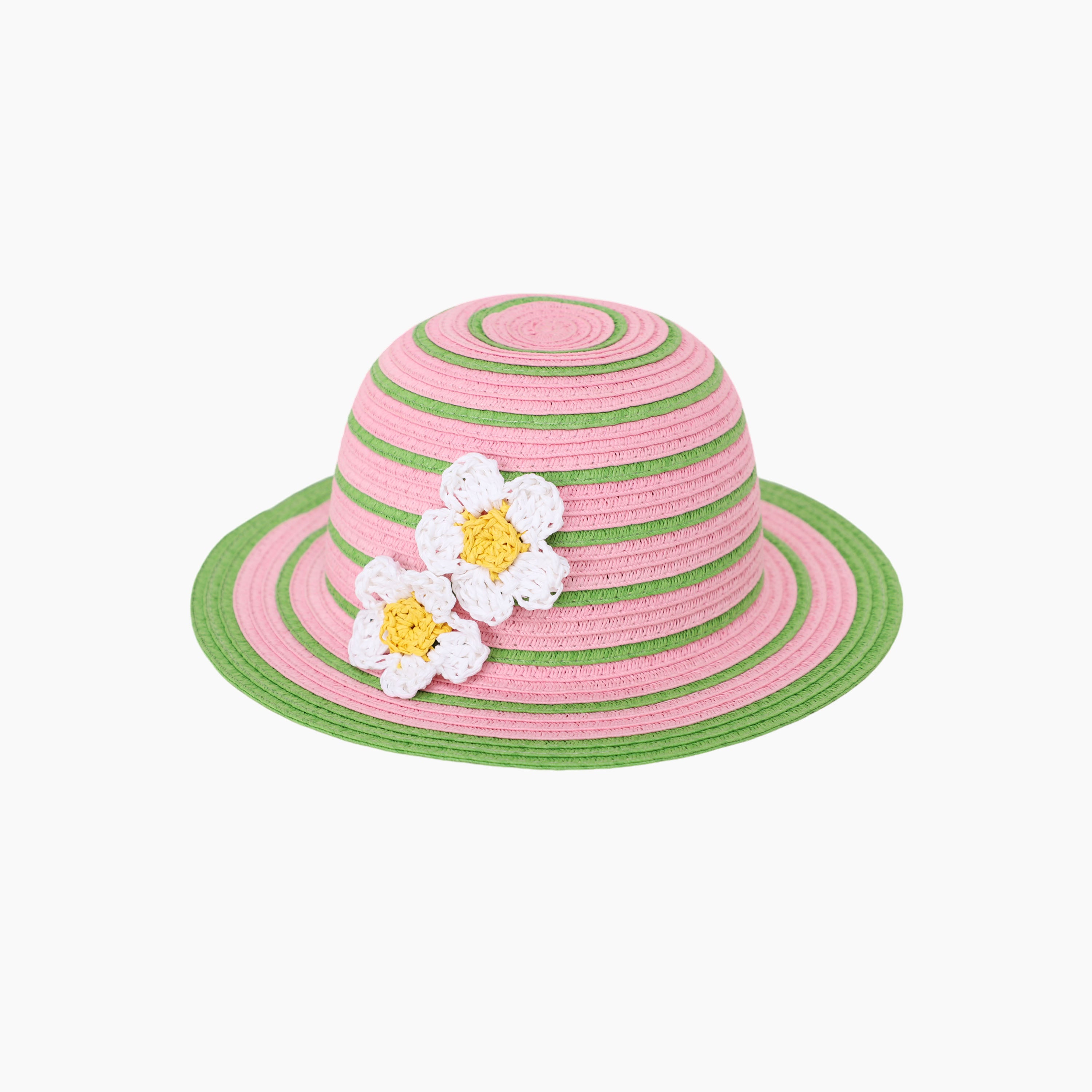Wholesale Children's Paper Straw Sun Hat for Ages 2-6 with UPF 50+ Sun Protection