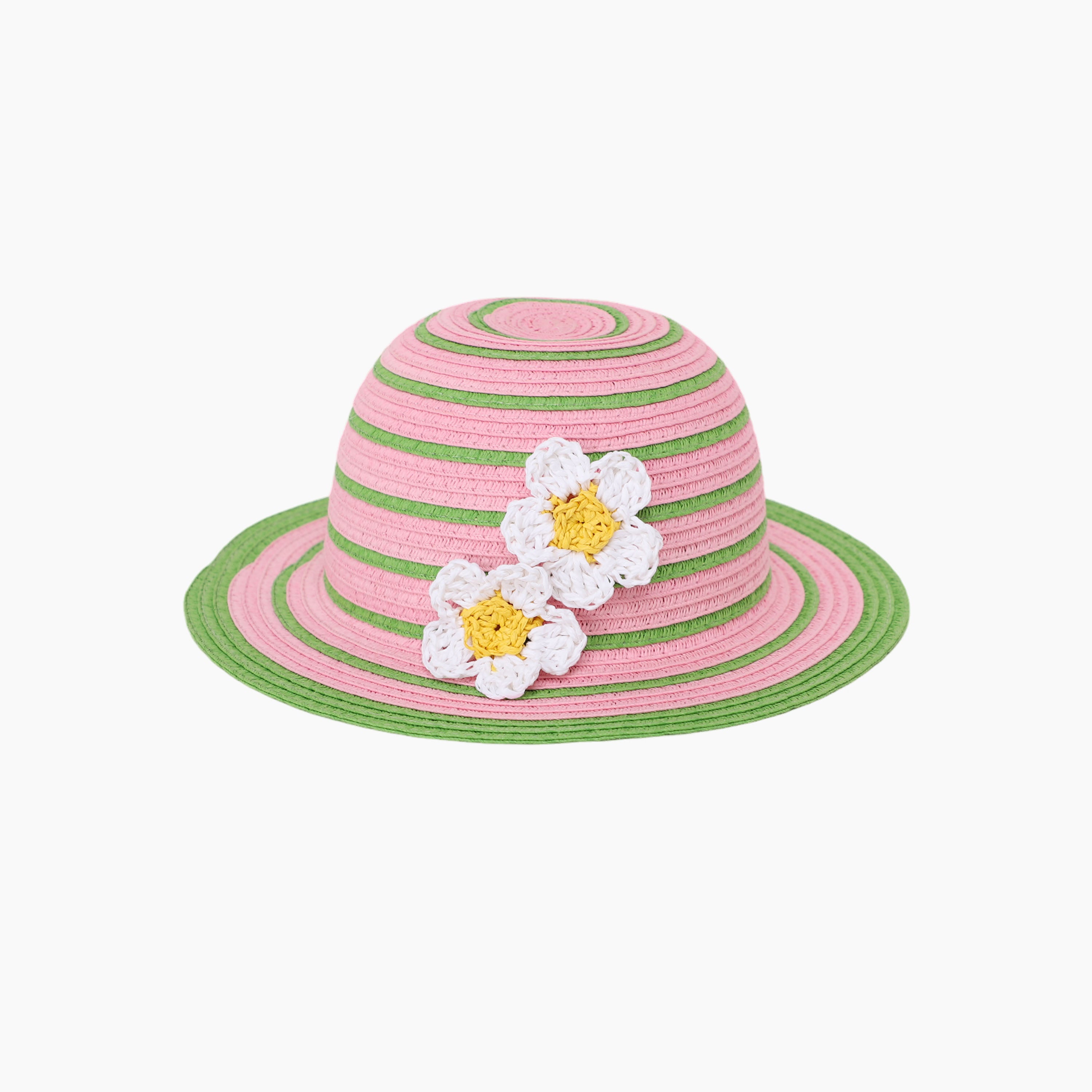 Wholesale Children's Paper Straw Sun Hat for Ages 2-6 with UPF 50+ Sun Protection