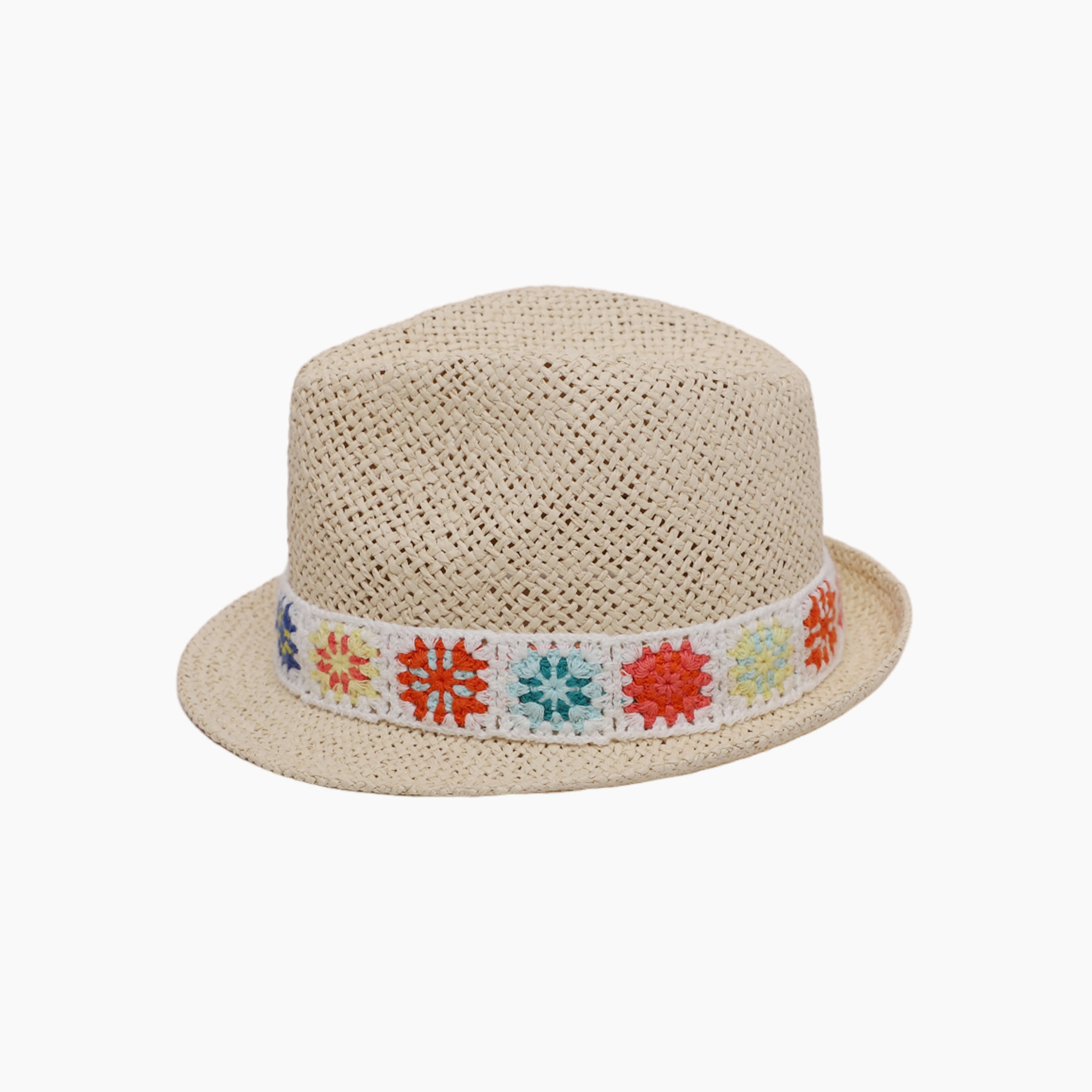 Wholesale Children's Paper Straw Sun Hat for Ages 2-6 with UPF 50+ Sun Protection