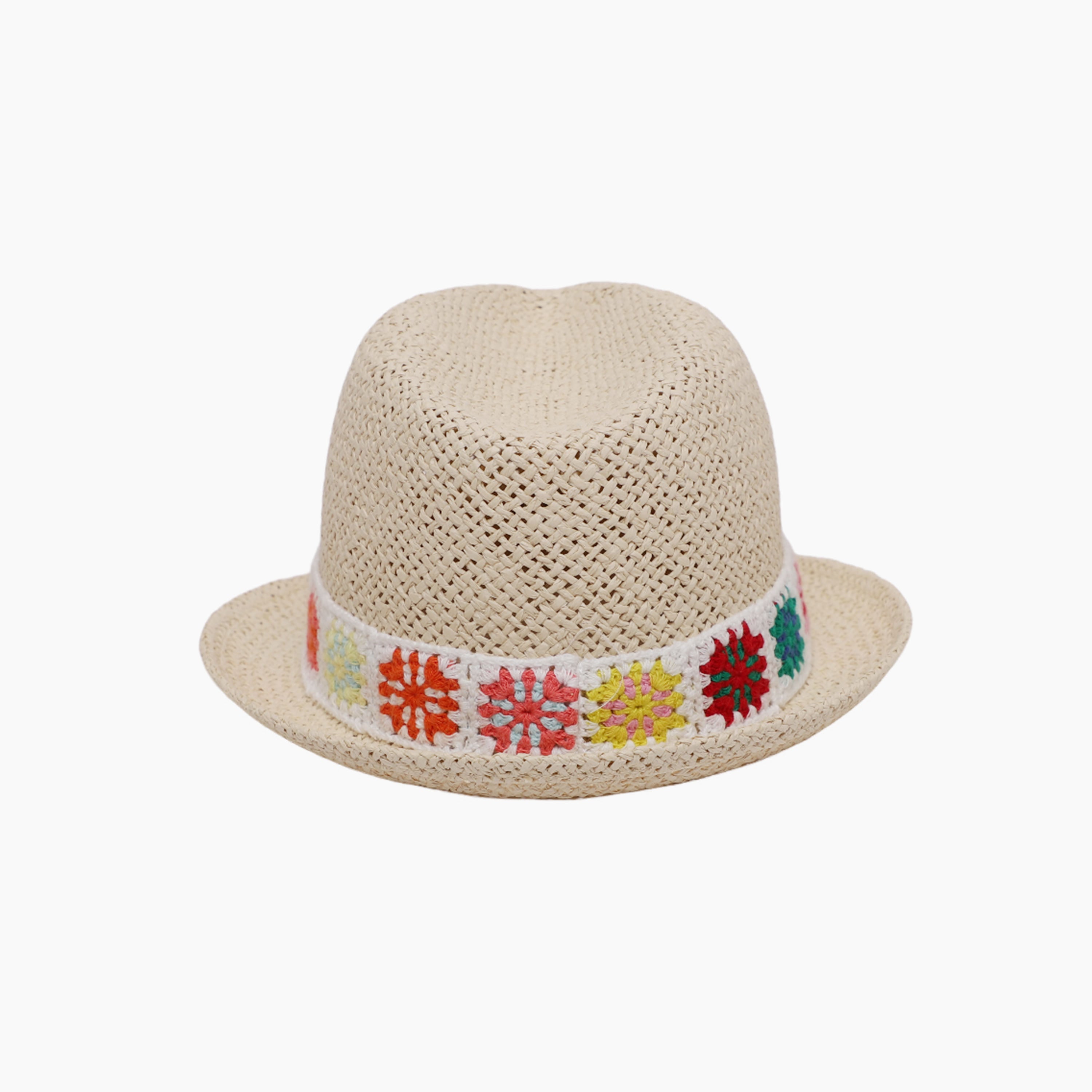 Wholesale Children's Paper Straw Sun Hat for Ages 2-6 with UPF 50+ Sun Protection